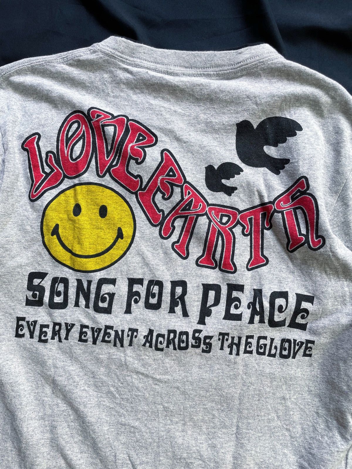 Japanese Brand LOVE EARTH DOUBLE LAYER JAPAN TEE Size US M / EU 48-50 / 2 - 9 Thumbnail