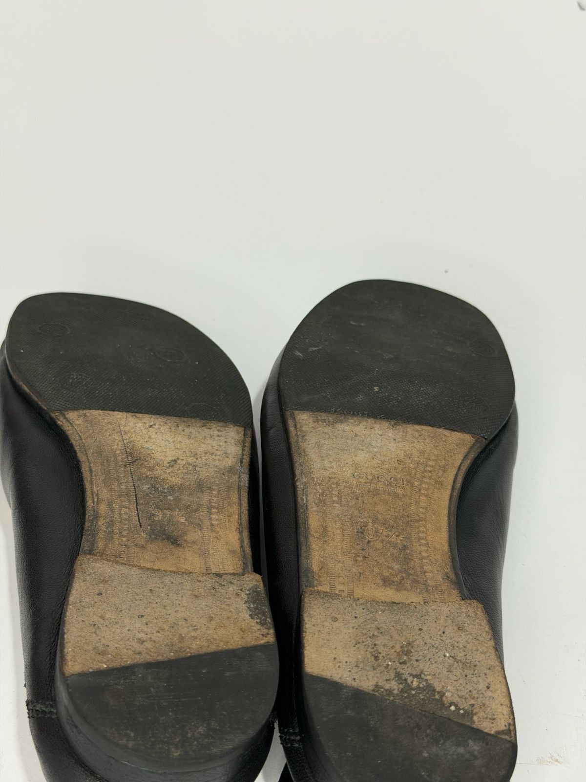 Gucci GUCCI BLACK WOMENS LOAFERS EU37.5 Size US 7.5 / IT 37.5 - 7 Thumbnail