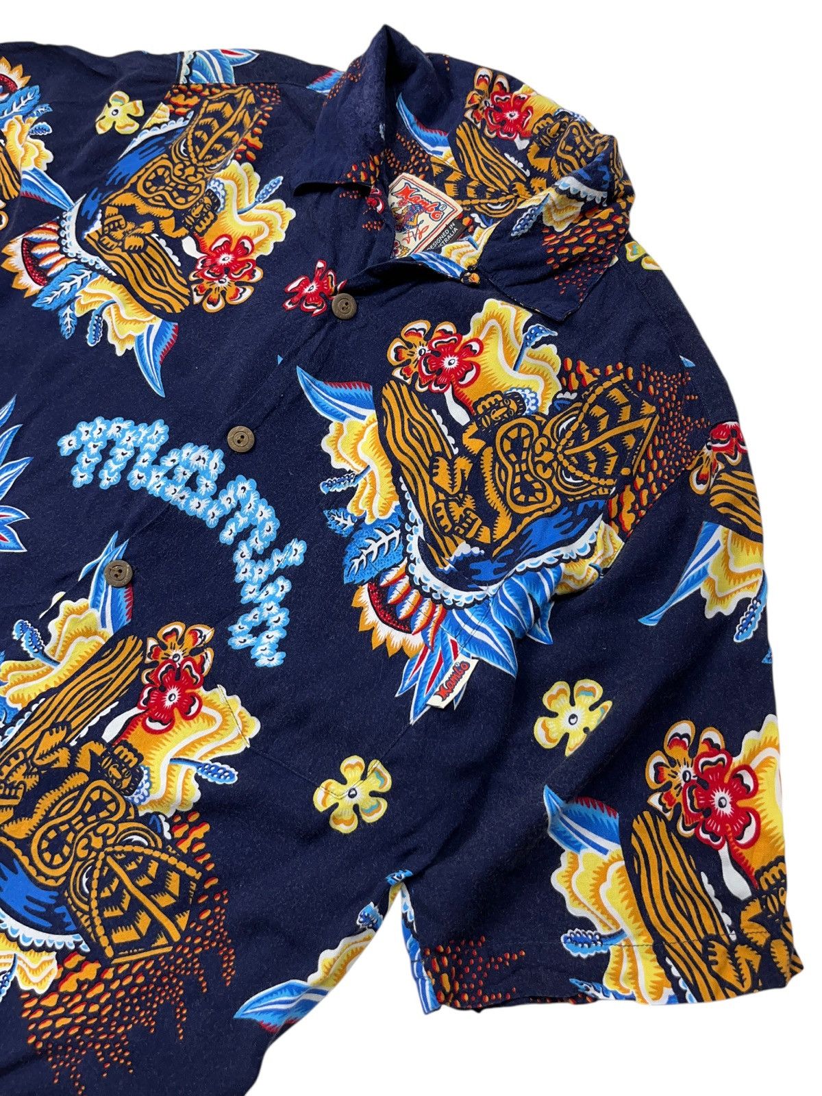 Mambo Vintage Mambo Loud Shirts Button Up Shirt Hawaii Native Size US S / EU 44-46 / 1 - 3 Thumbnail