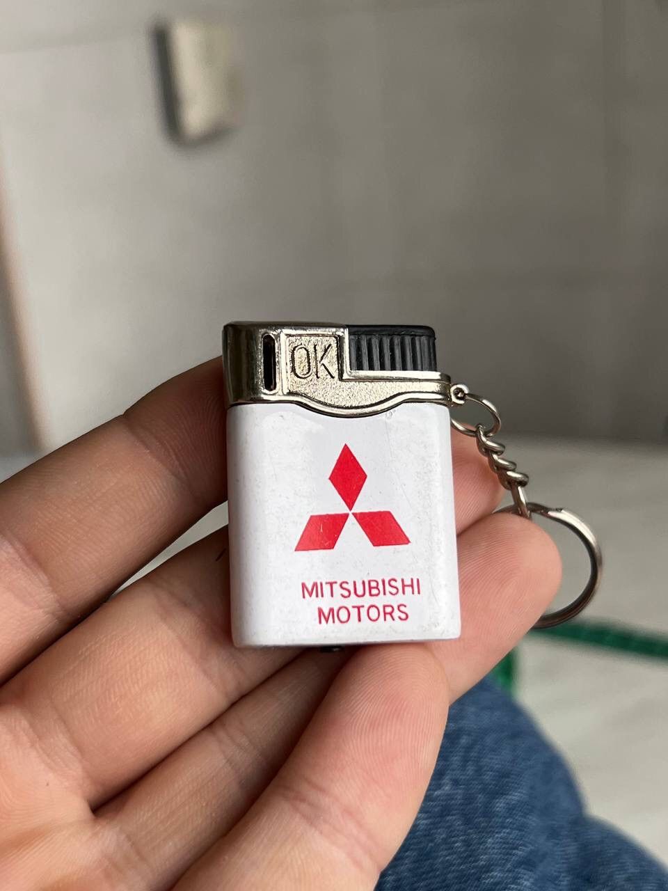 Japanese Brand × Vintage Y2K MITSUBISHI MOTORS JAPAN 90s GEOMETRIC PUNK ROCK LIGHTER Size ONE SIZE - 3 Thumbnail