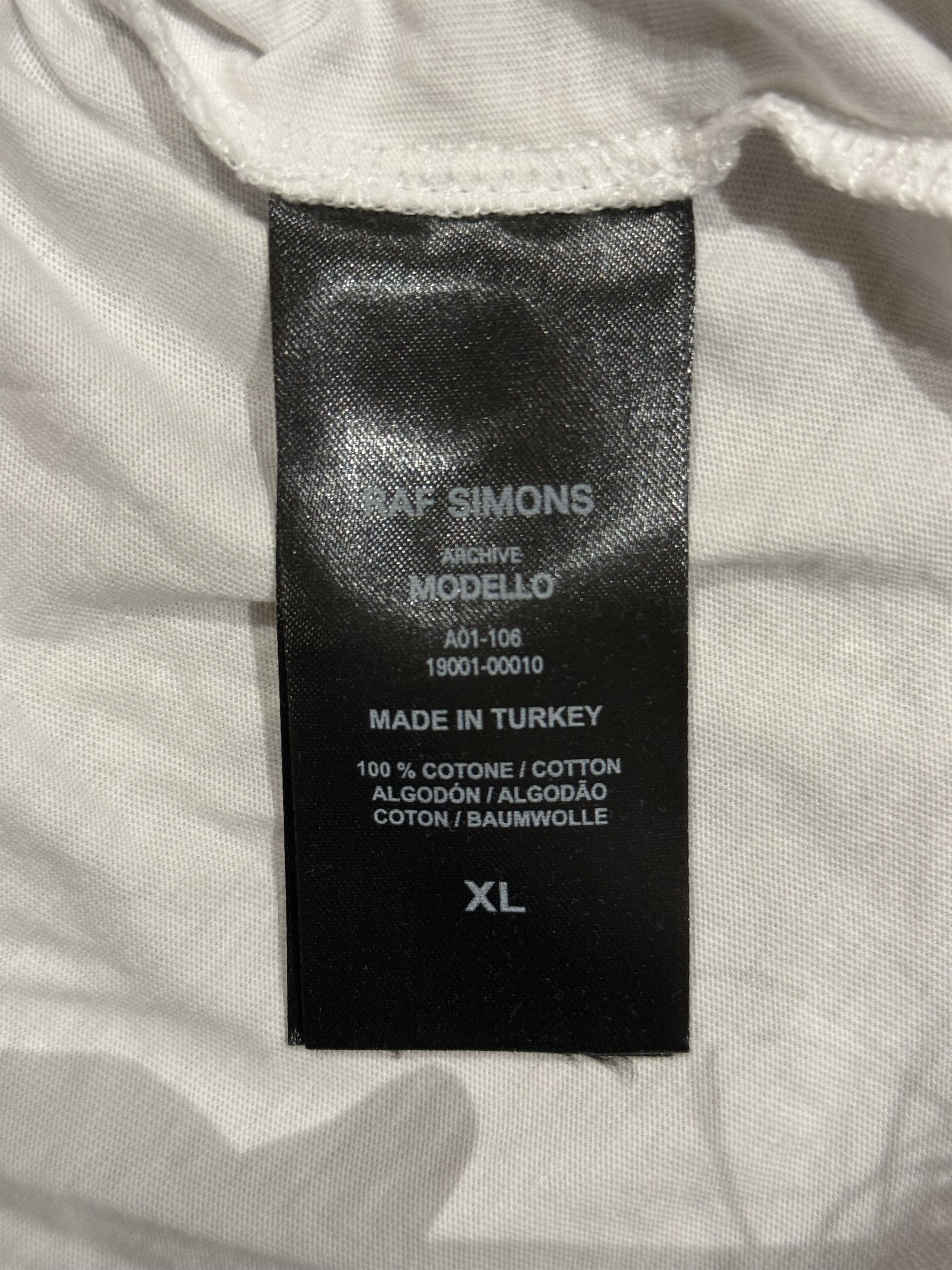 Raf Simons 💚 Raf Simons Redux Kollaps Tank Top White X-Large Size US XL / EU 56 / 4 - 9 Thumbnail