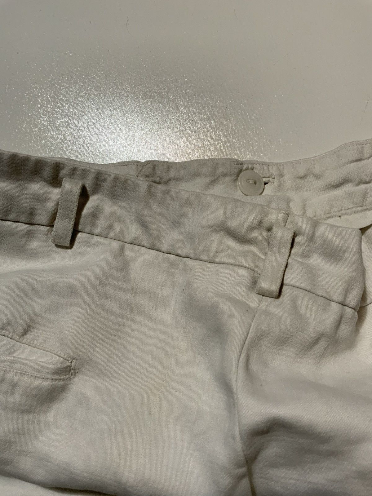 Vintage True Vintage Quality Tailors Workwear Linen Button Fly Pants Size US 32 / EU 48 - 17 Thumbnail