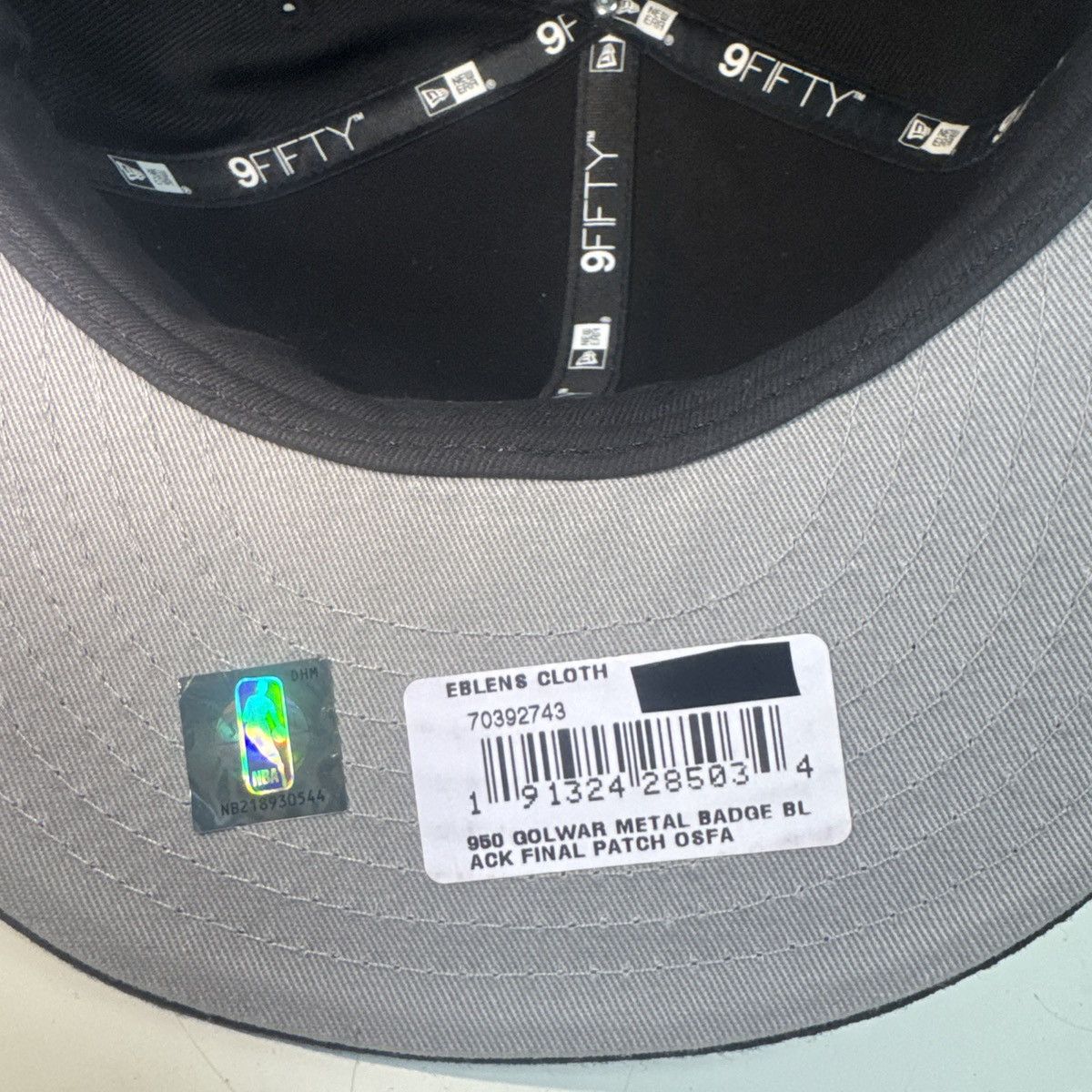 Other Golden State Warriors Men’s Hat Black New Era NBA SnapBack Size ONE SIZE - 14 Thumbnail