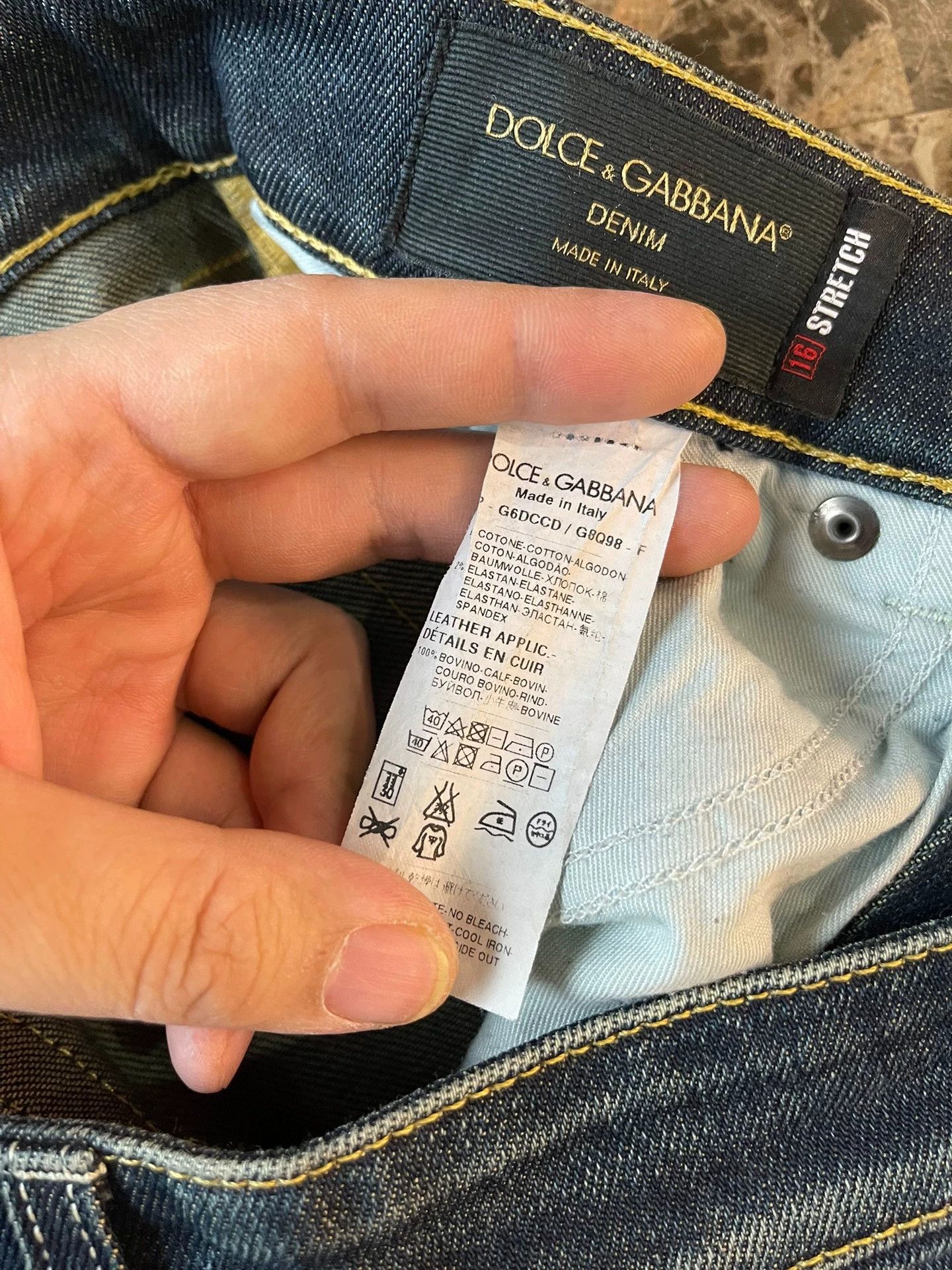 Dolce & Gabbana DG Jeans Classic 44 Waist 78 Versatile > Sky Blue Size US 28 / EU 44 - 5 Thumbnail