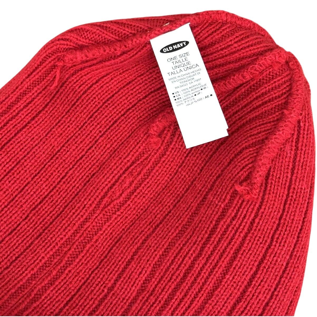 Old Navy Red Old Navy Beanie Size ONE SIZE - 3 Thumbnail