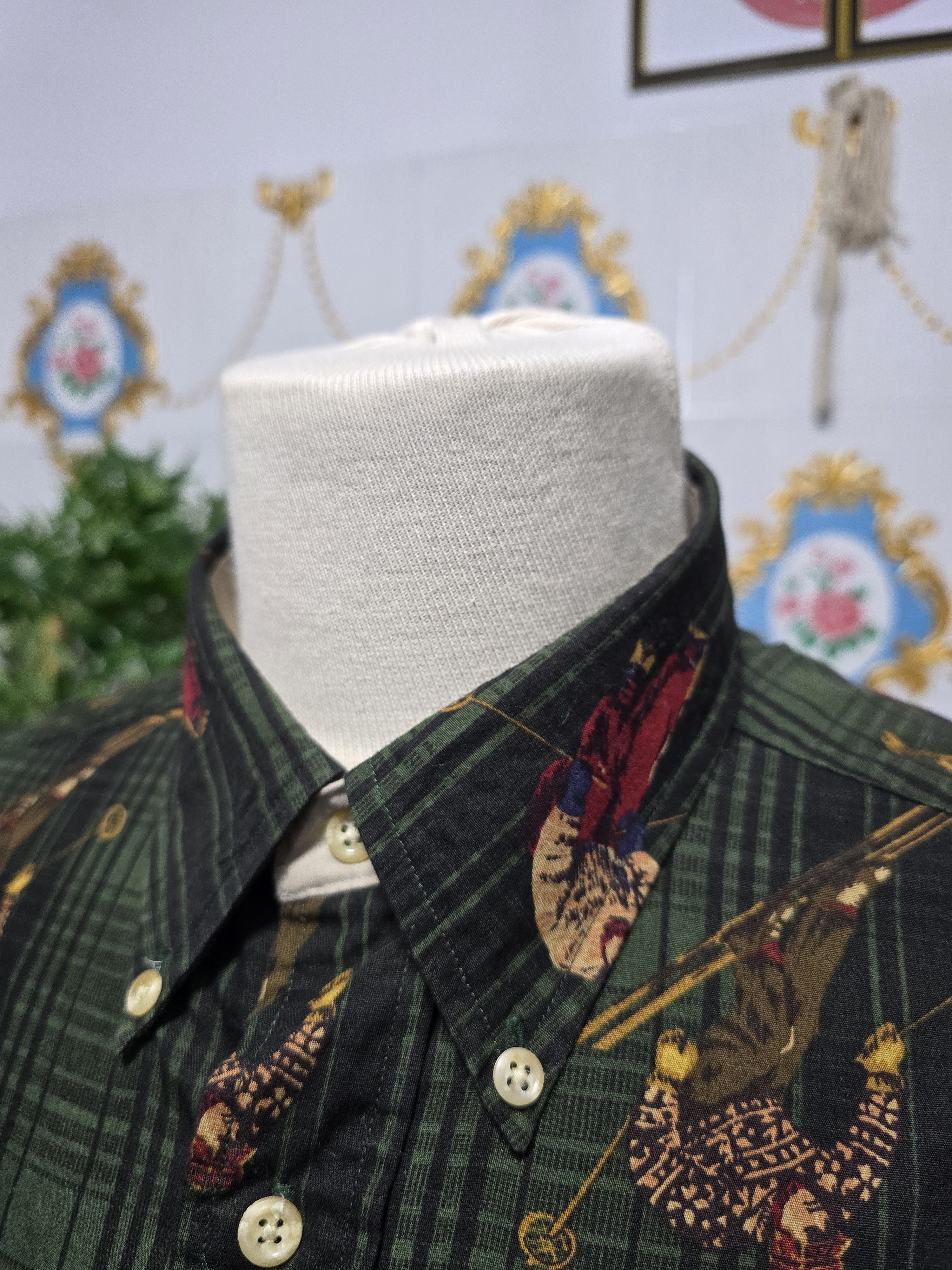 Tommy Hilfiger TOMMY HILFIGER rare shirt VINTAGE ski mountain design Size US L / EU 52-54 / 3 - 5 Thumbnail