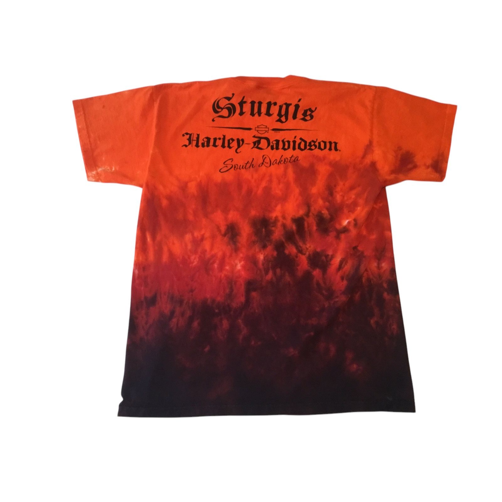 Harley Davidson Harley Davidson T-Shirt Sturgis So. Dakota Orange Flames XL Size US XL / EU 56 / 4 - 3 Thumbnail