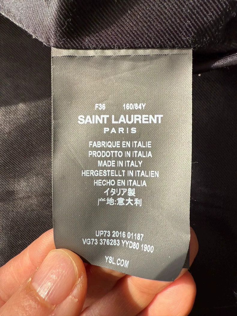 Saint Laurent Paris Saint Laurent Paris Classic baseball jacket-2506 Size US S / EU 44-46 / 1 - 5 Thumbnail