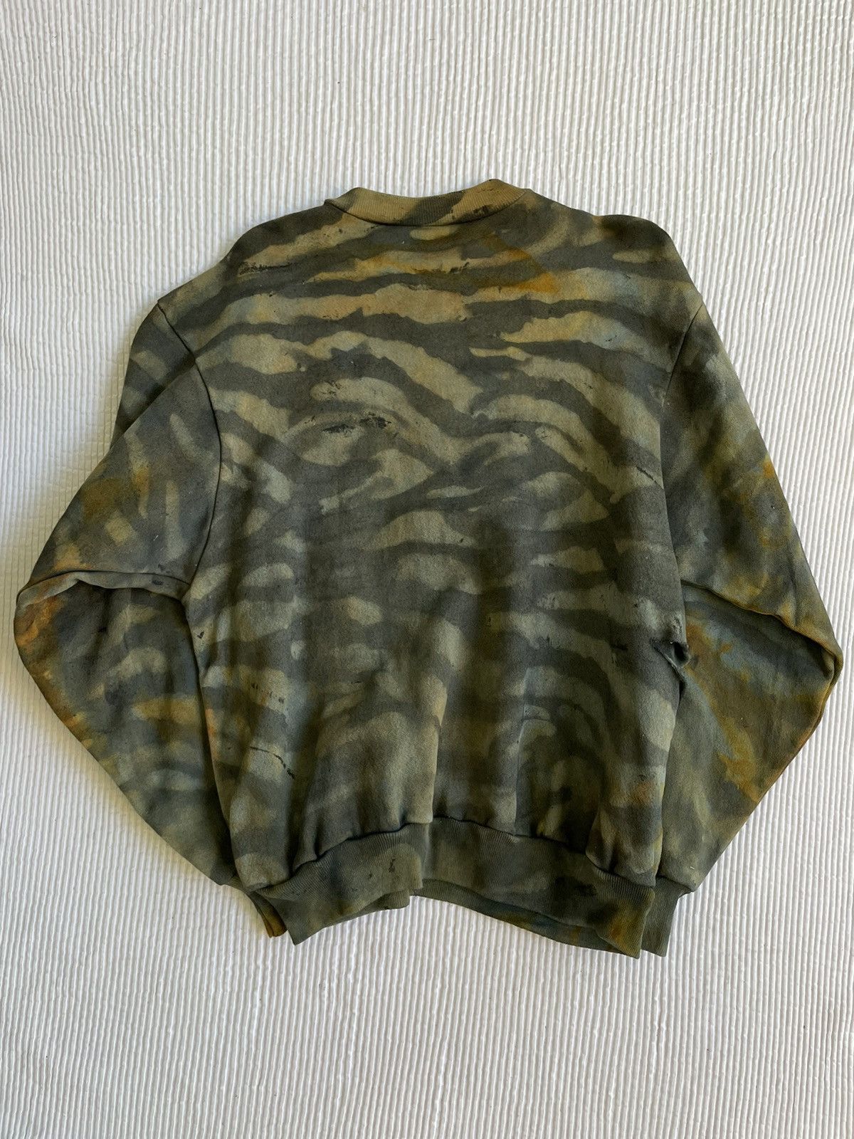 Handmade Rust Indigo Tiger Hand Camo Crewneck Size US L / EU 52-54 / 3 - 11 Thumbnail