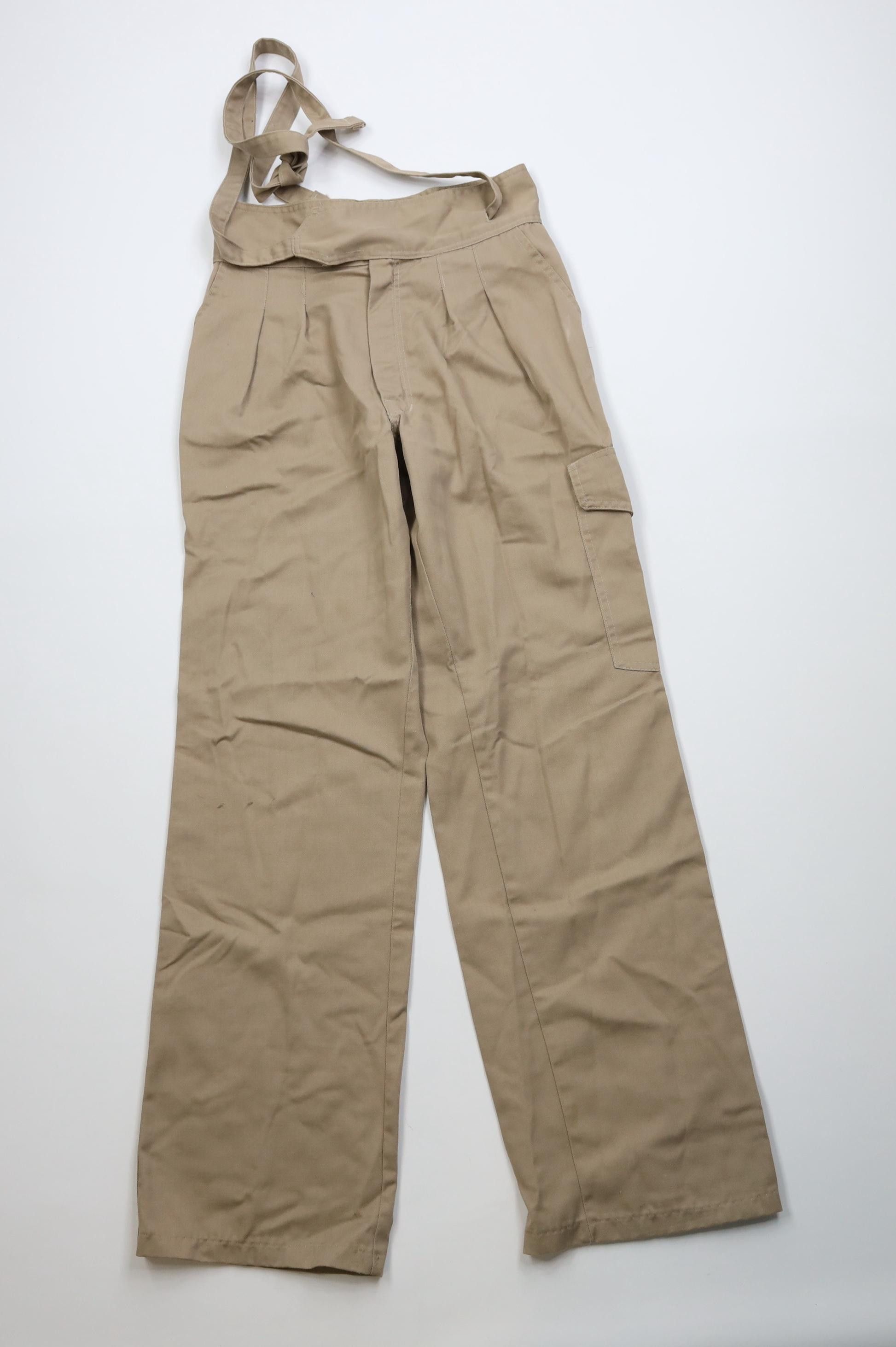 Vintage Vintage 70s Streetwear Safari Bush Wide Leg Cargo Pants USA Size US 30 / EU 46 - 1 Thumbnail