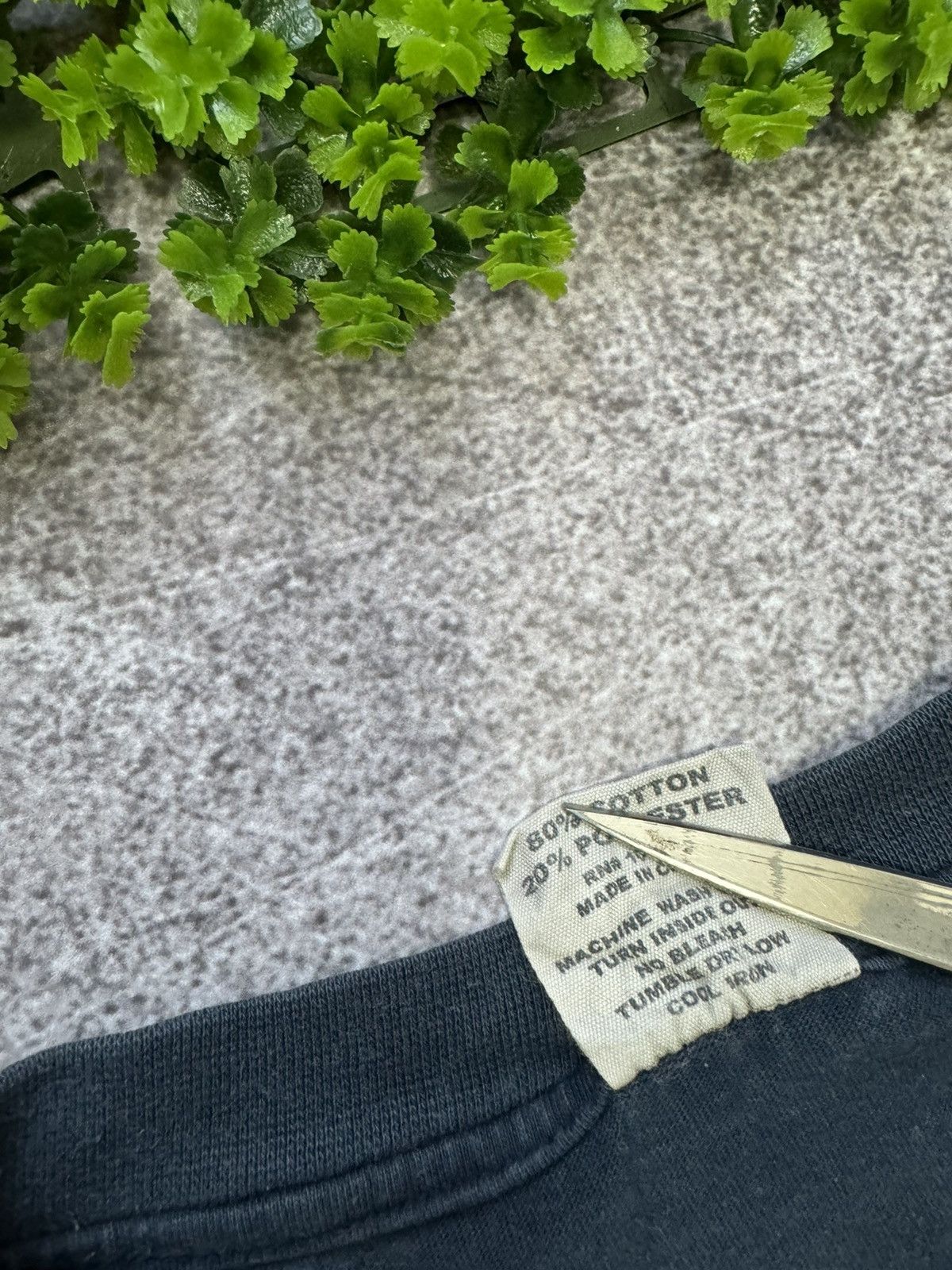 Affliction × Helix × Vintage Vintage Y2K Raw Blue Goth MMA Zipper Graphic T-Shirt Size US M / EU 48-50 / 2 - 4 Thumbnail