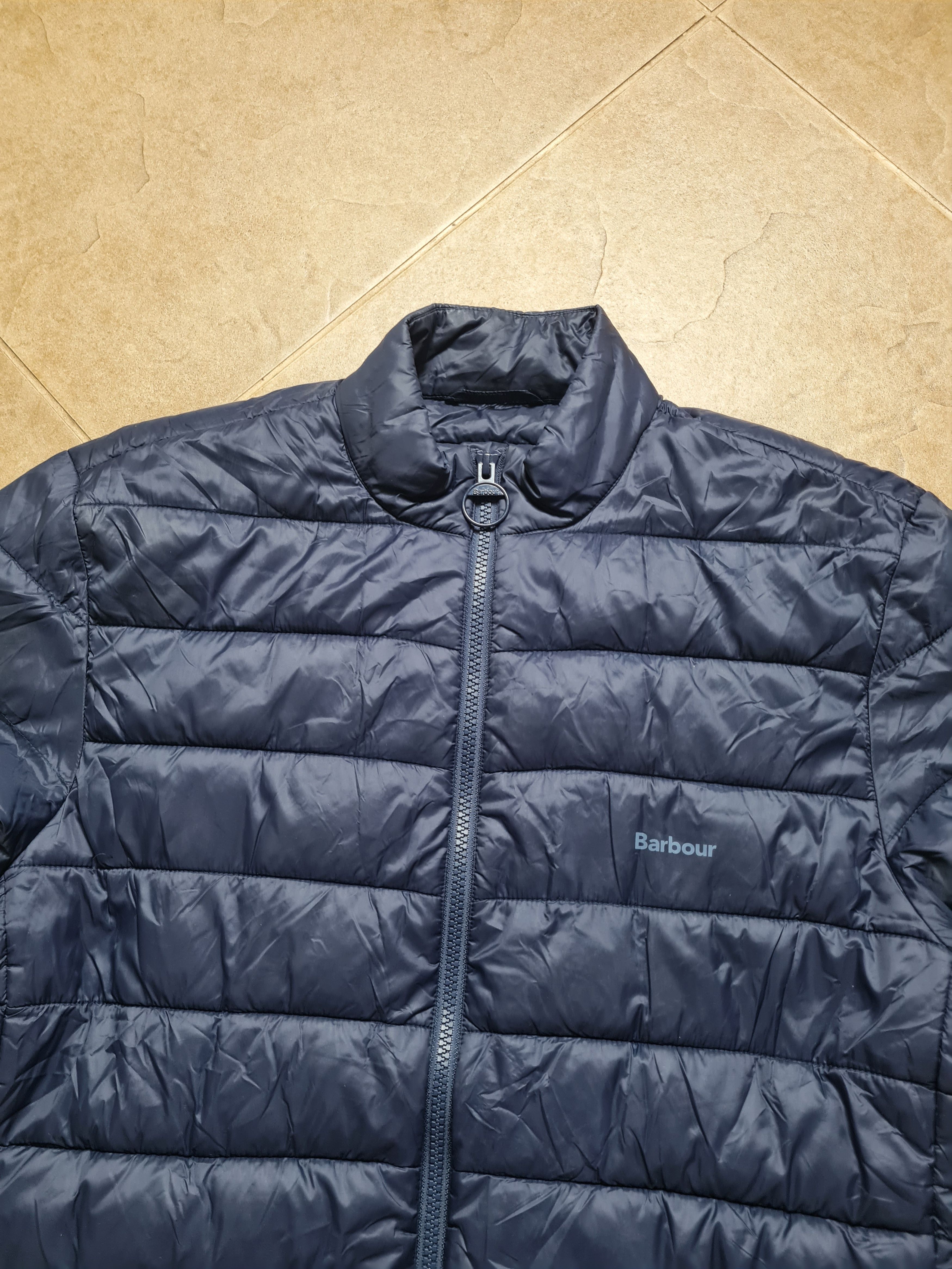 Barbour Jackets Navy Blue Barbour Full Zip Puffer Fibtre down Coat Size US M / EU 48-50 / 2 - 8 Thumbnail