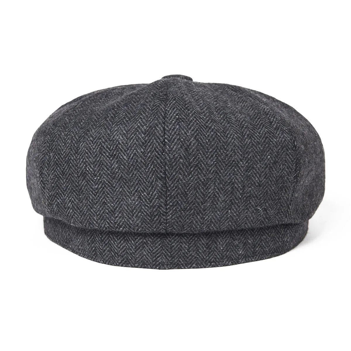 Other BOTVELA Wool Tweed Newsboy Cap Herringbone Men Gatsby Retro Size 28 - 2 Thumbnail