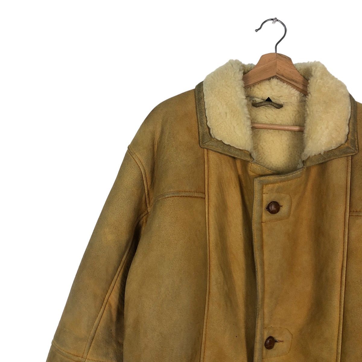 Japanese Brand 🔥90’s Vintage Genuine Leather Jacket Mink Fur Giannone Size US M / EU 48-50 / 2 - 6 Thumbnail