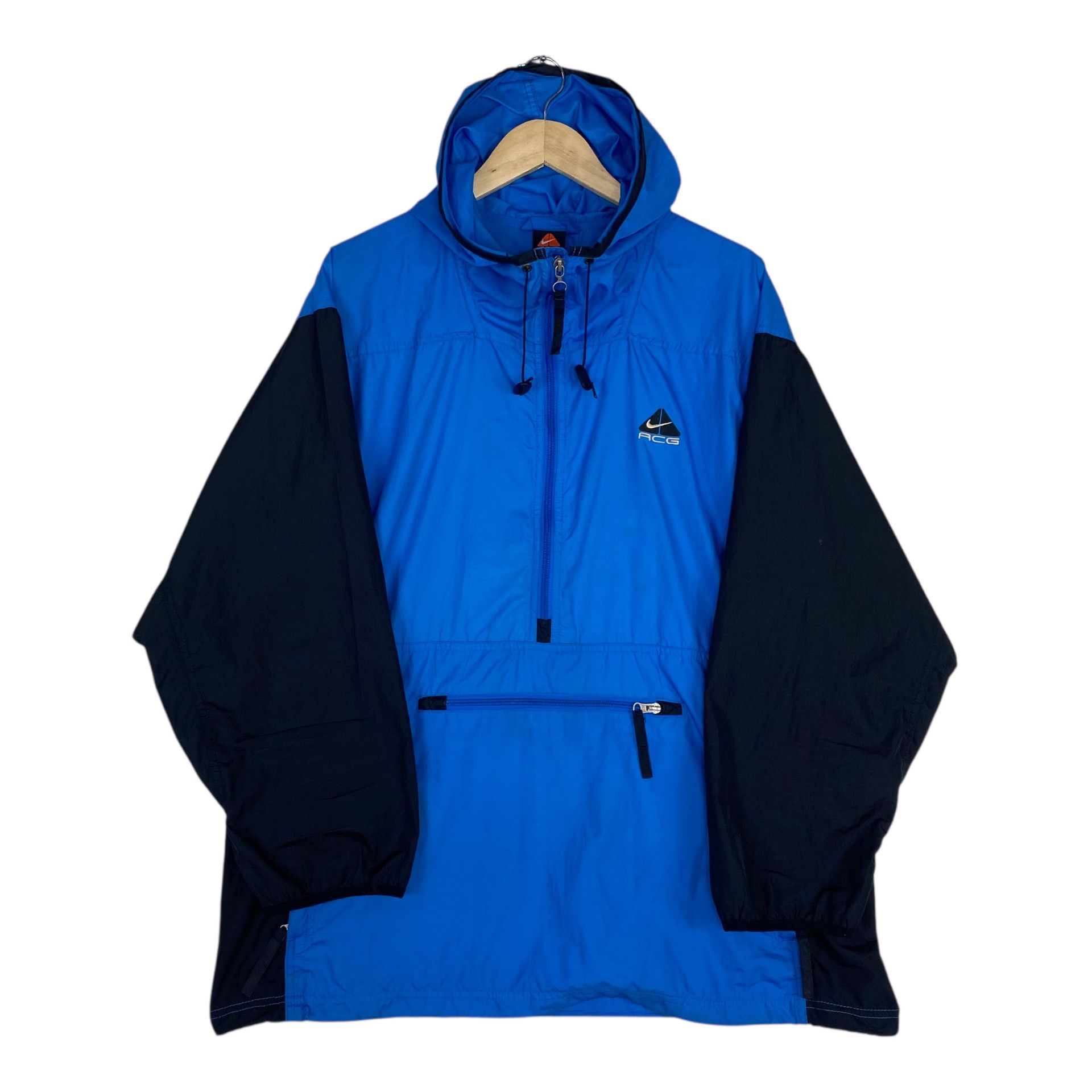 Nike 💥NIKE ACG ANORAK HOODED PULLOVER WINDBREAKER Size US XL / EU 56 / 4 - 1 Thumbnail