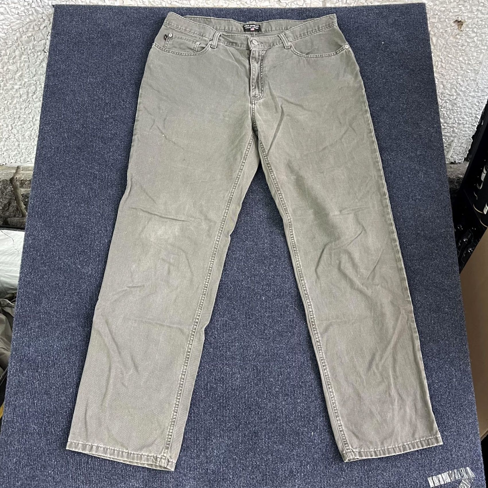 Polo Ralph Lauren Polo Jeans Co Ralph Lauren Saturday Jeans Mens 40x31 Green Straight Denim Casual Size US L / EU 52-54 / 3 - 2 Thumbnail