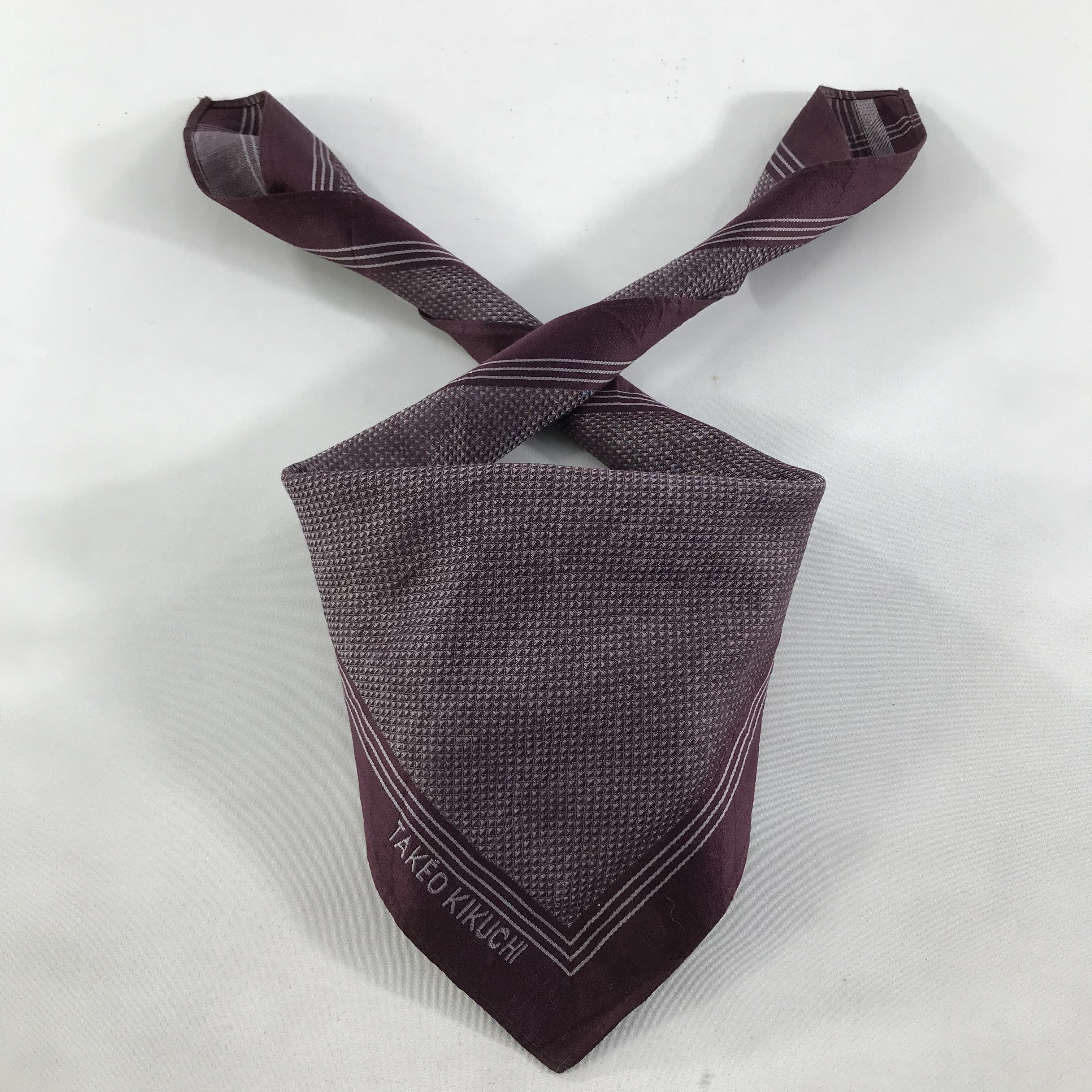 Takeo Kikuchi × Vintage Takeo Kikuchi Bandana / Handkerchief / Neckerchief - S1541 Size ONE SIZE - 3 Thumbnail