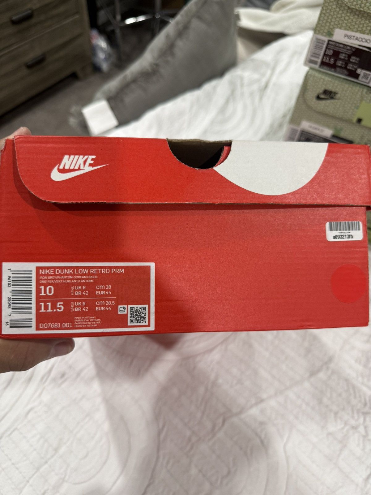 Nike Nike dunk dark grey soles glow size 10 Size US 10 / EU 43 - 8 Thumbnail