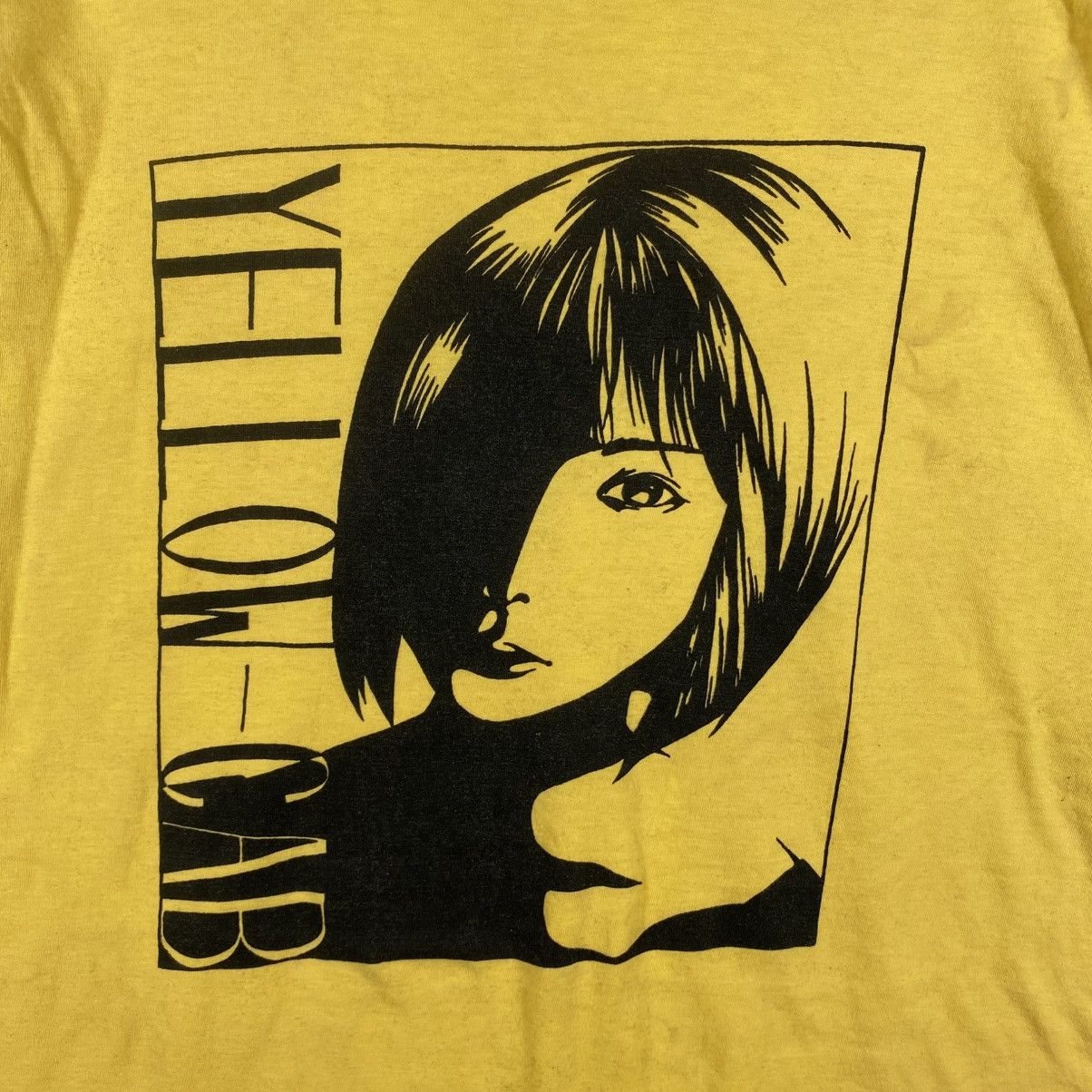Vintage Vintage YELLOW-CAB Anime Cartoon Graphic Tee Shirt Free Size Size US M / EU 48-50 / 2 - 2 Thumbnail