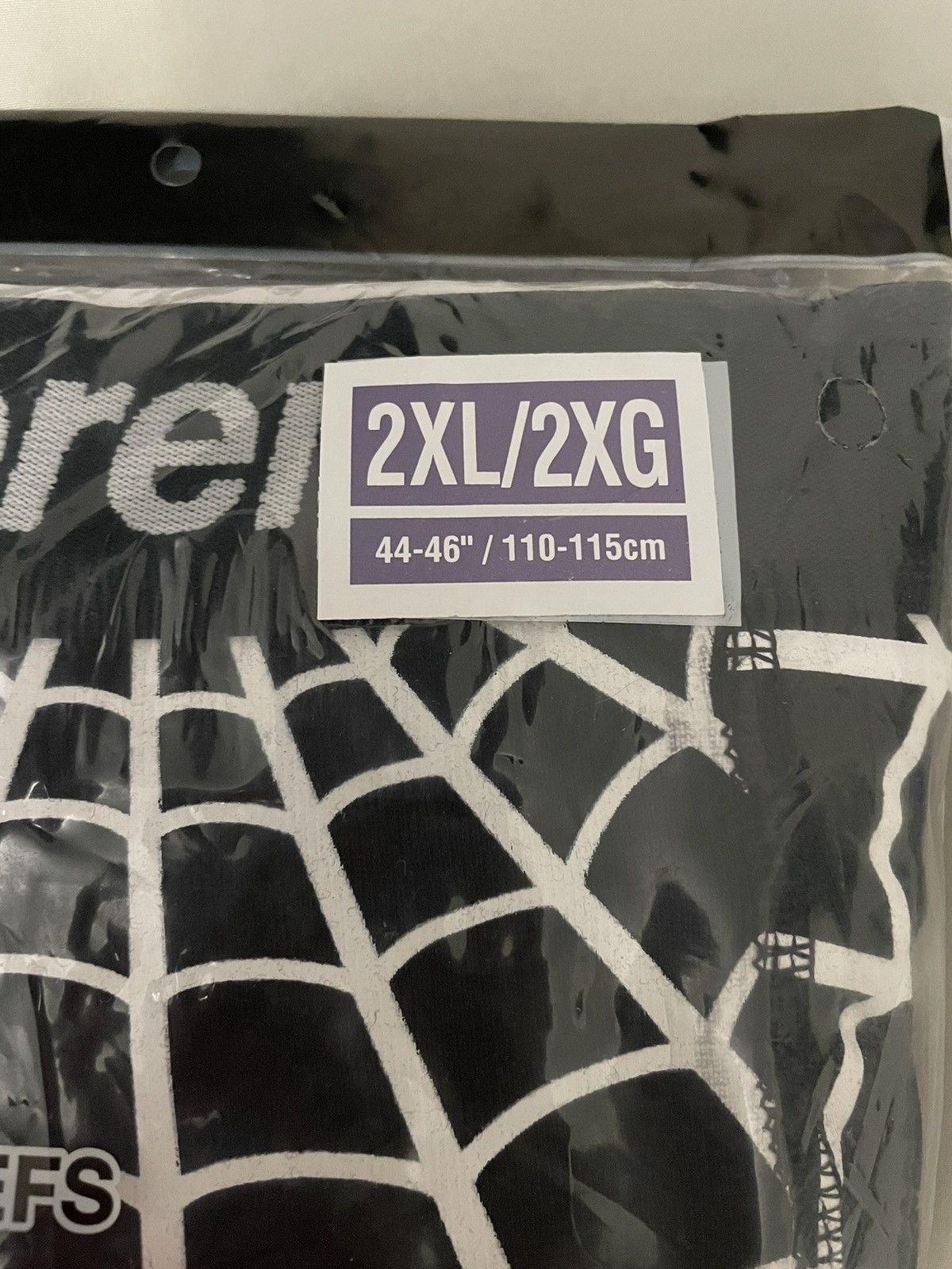 Supreme Size 2XL Supreme Hanes Spider-Man Briefs Black IN HAND Size ONE SIZE - 2 Thumbnail