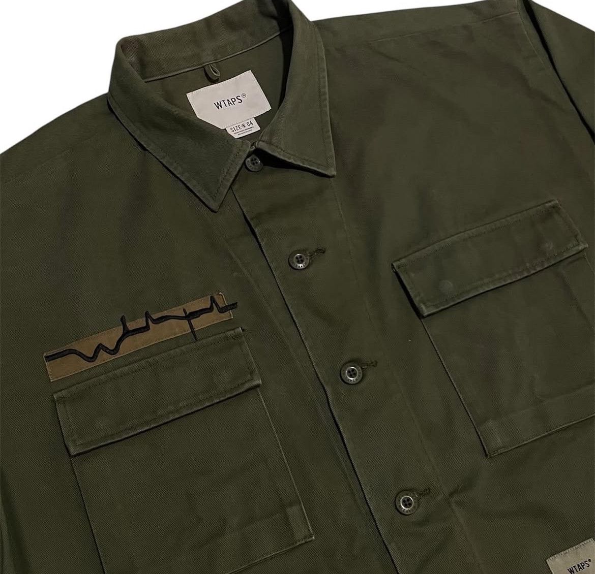 Wtaps 2000s Wtaps Jungle Brain Ls Cotton Twill Embroidery Jacket Size US XL / EU 56 / 4 - 3 Thumbnail