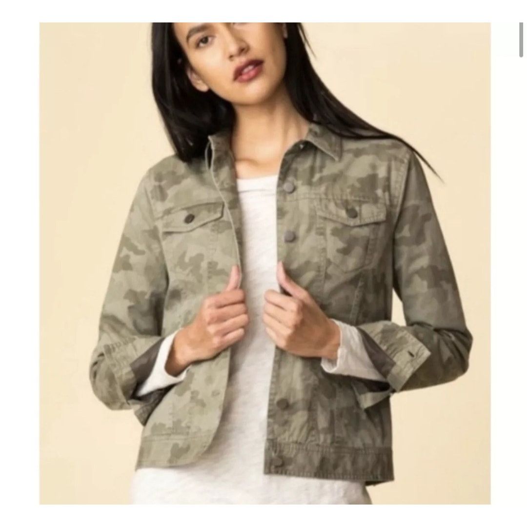 ATM Anthony Thomas Melillo ATM Anthony Thomas Melillo Camo Trucker Jacket Size Large Size L / US 10 / IT 46 - 1 Thumbnail