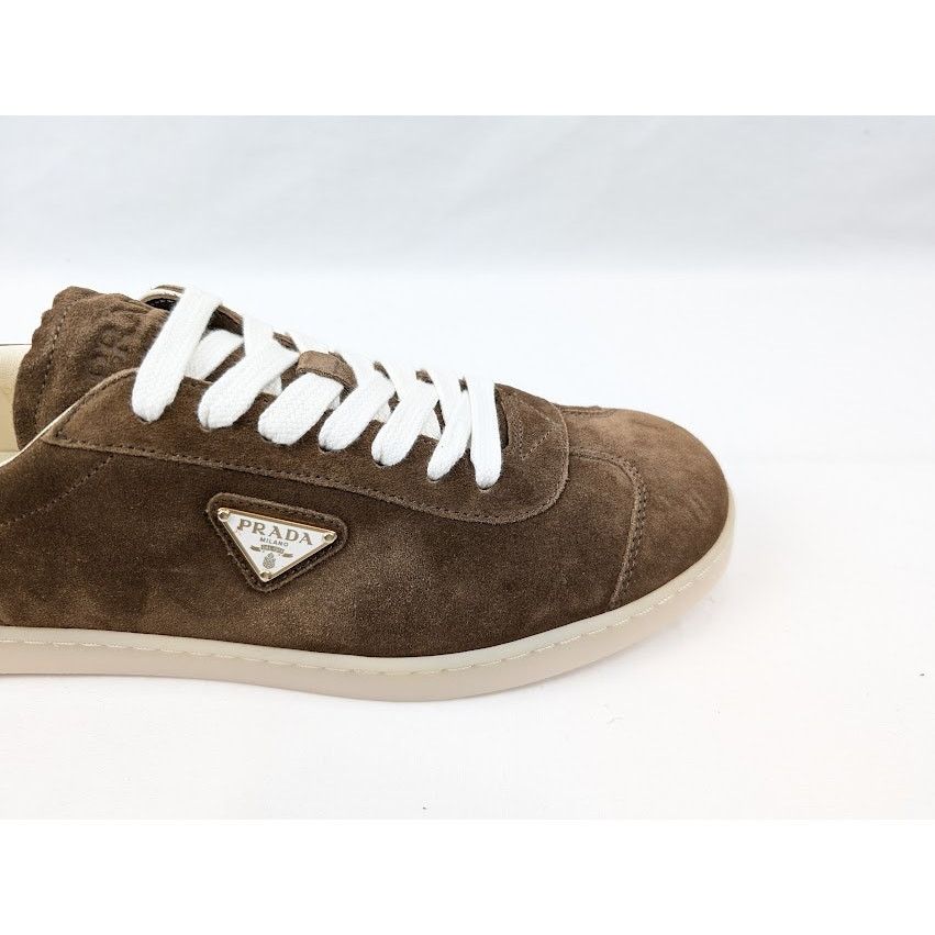 Prada o1rshd1 Low-Top Sneakers in Sigaro Size US 9 / EU 42 - 3 Thumbnail