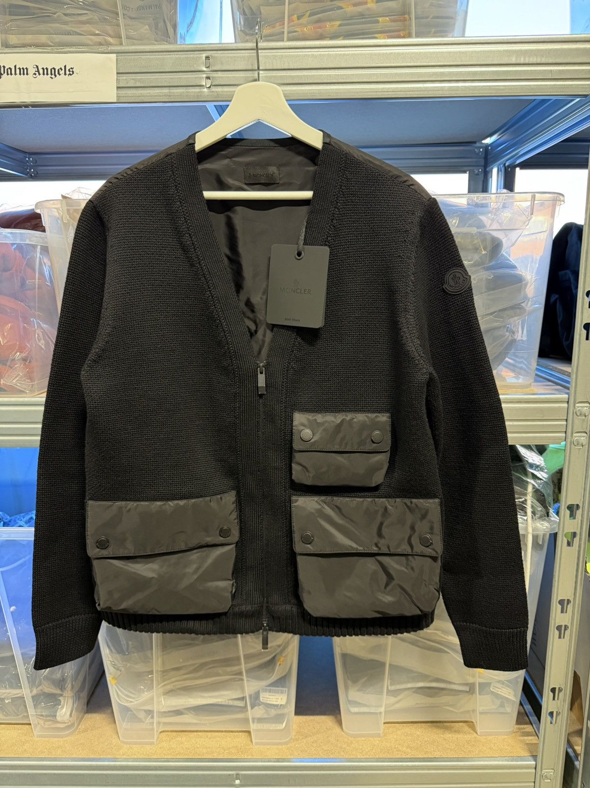Moncler Moncler Hybrid Cardigan NEW 1350$ Size US M / EU 48-50 / 2 - 1 Thumbnail