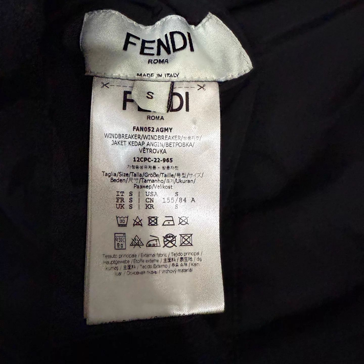 Fendi Fendi FF Monogram 2-Sided Shell Jacket Unused S Size US S / EU 44-46 / 1 - 4 Thumbnail