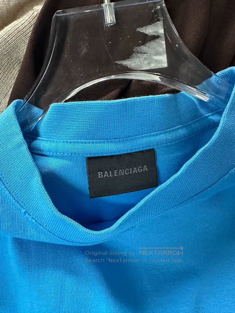 Balenciaga Balenciaga Coca-Cola Short Sleeve, Sky Blue Size US XS / EU 42 / 0 - 4 Thumbnail