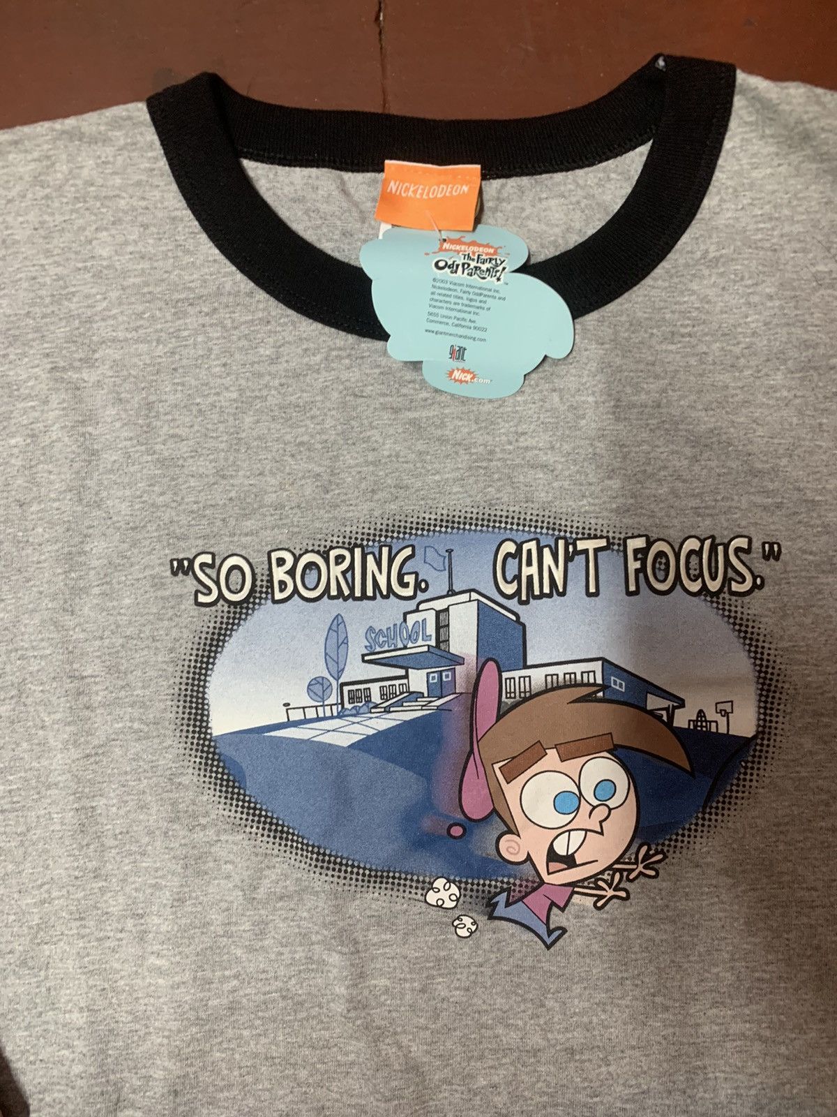 Giant × Nickelodeon 2003 the fairly odd parents tee Size US L / EU 52-54 / 3 - 5 Thumbnail