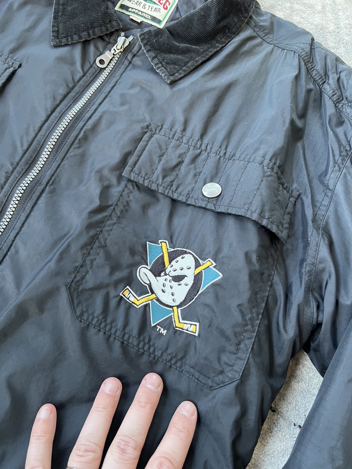 NHL × Nutmeg × The Mighty Ducks Vintage NHL Nutmeg Mighty Ducks 