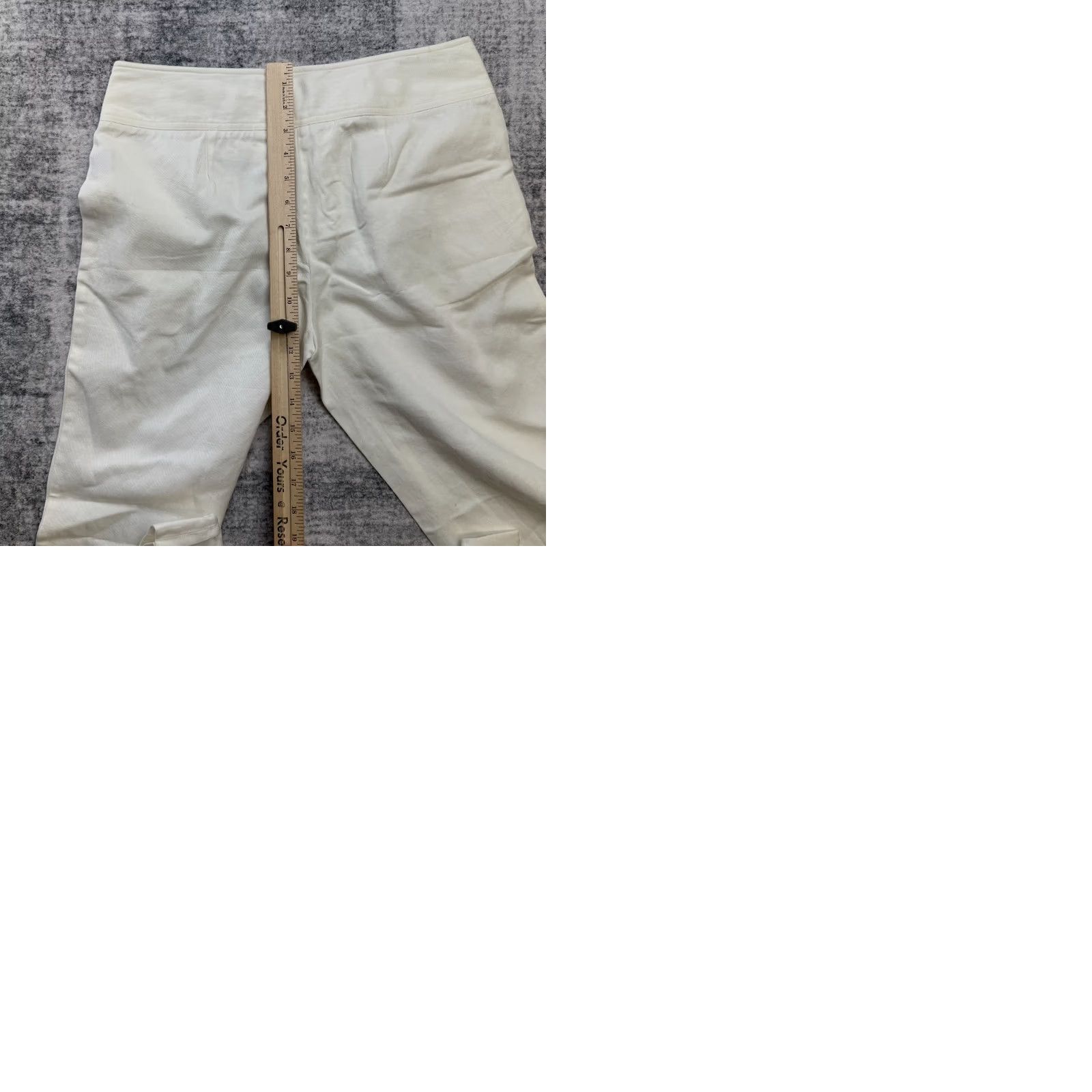 J.Crew J.CREW Pants Womens 6 White Linen Blend Wide-Leg Coastal Beach 30x29 Size 28" / US 6 / IT 42 - 10 Thumbnail