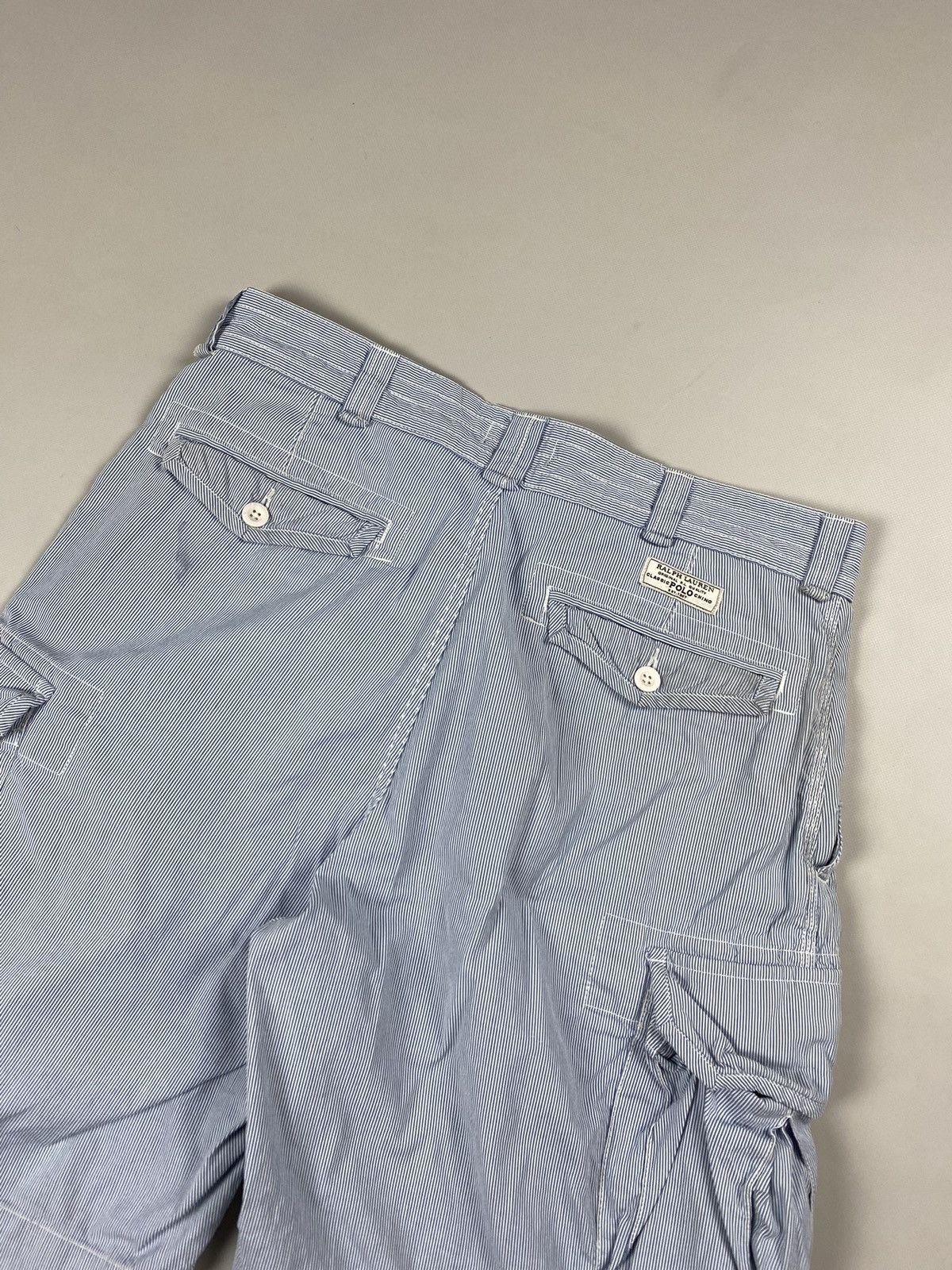 Polo Ralph Lauren Polo Ralph Lauren men’s striped cargo shorts size 38 T Size US 38 / EU 54 - 19 Thumbnail