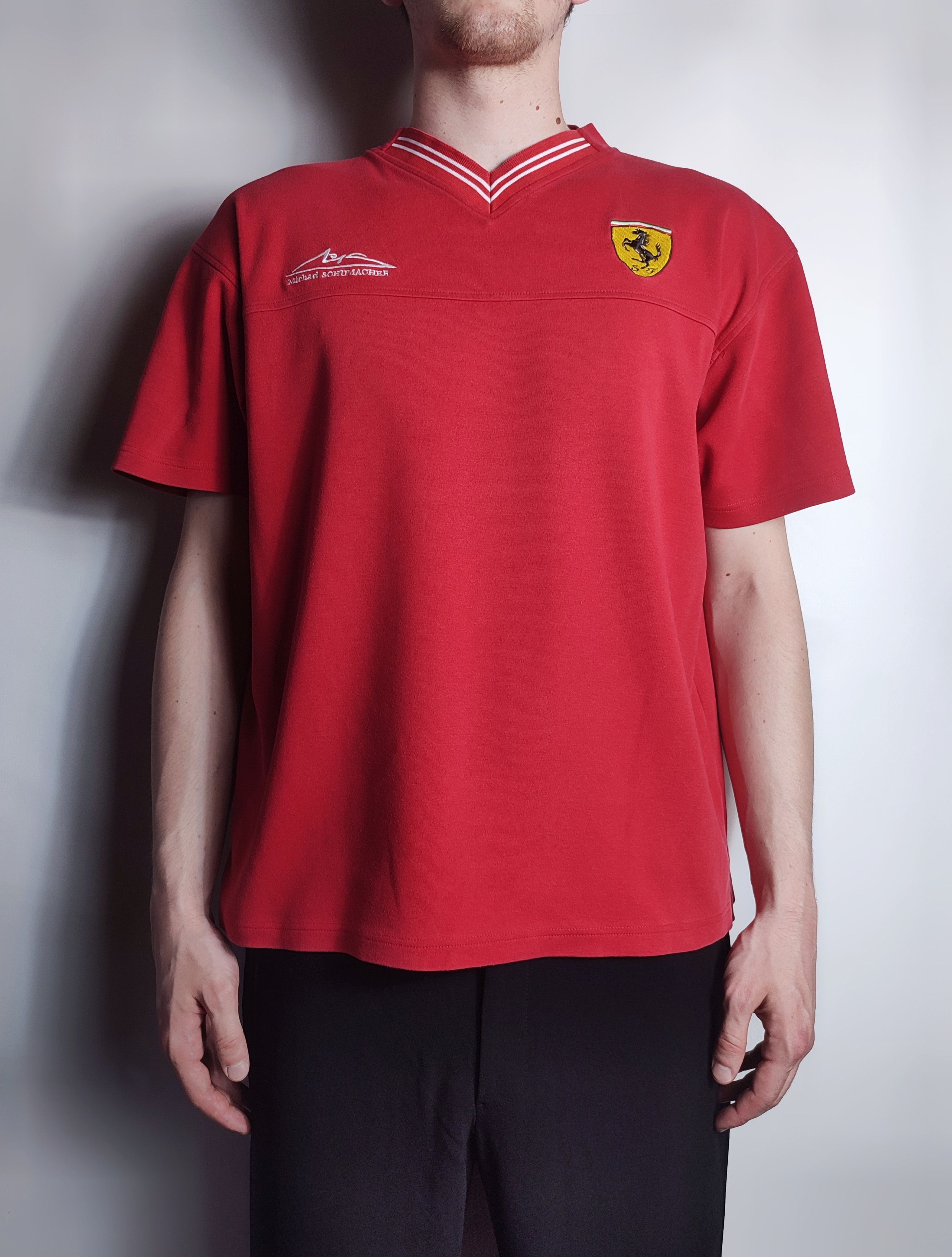 Ferrari × Vintage Ferrari vintage t-shirt Size US L / EU 52-54 / 3 - 3 Thumbnail