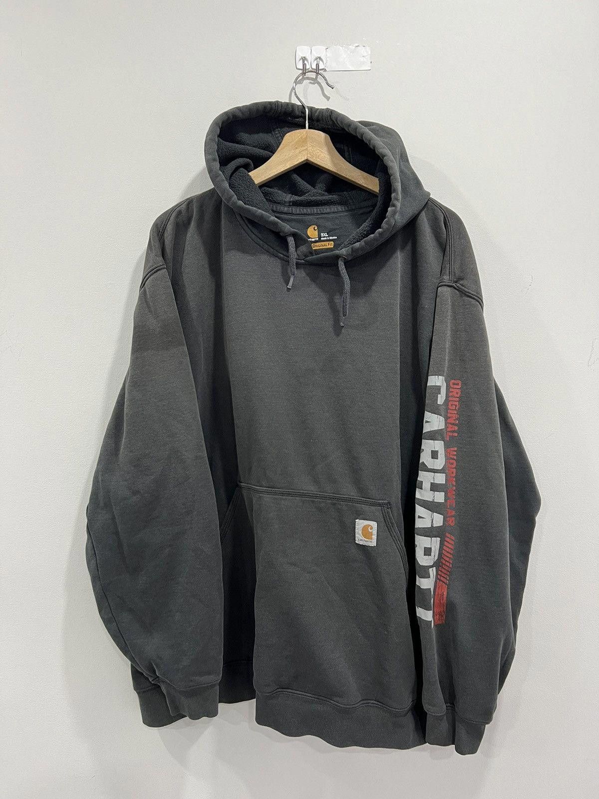 Vintage Vintage Carhartt Hoodie Sweater 3xl Size US XXL / EU 58 / 5 - 1 Thumbnail