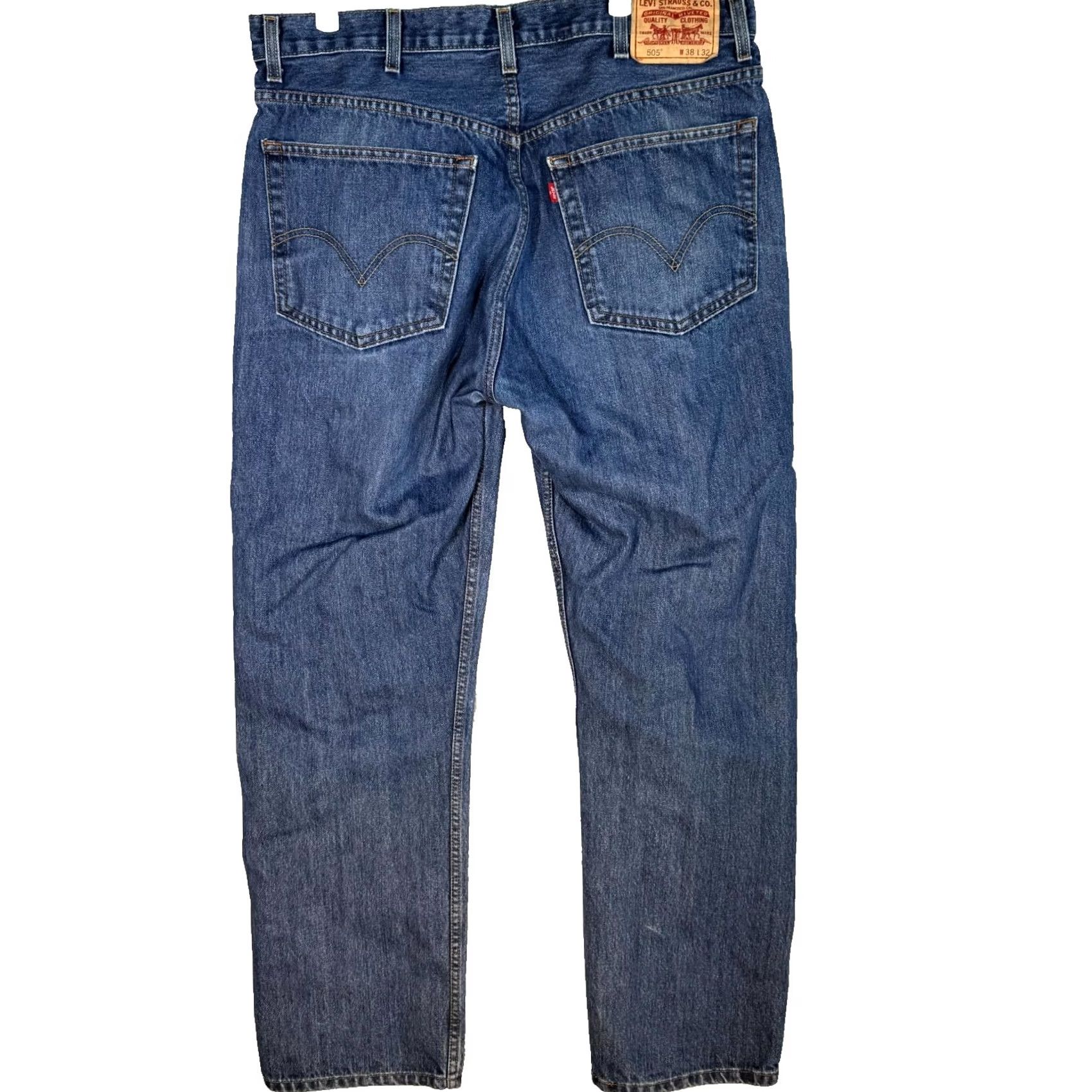 Levi's Levi’s 511 Slim Fit Jeans Men 32x32 Blue Denim Straight Leg Casual Jeans Mid Rise Day-to-Day Wear Size US 32 / EU 48 - 2 Thumbnail