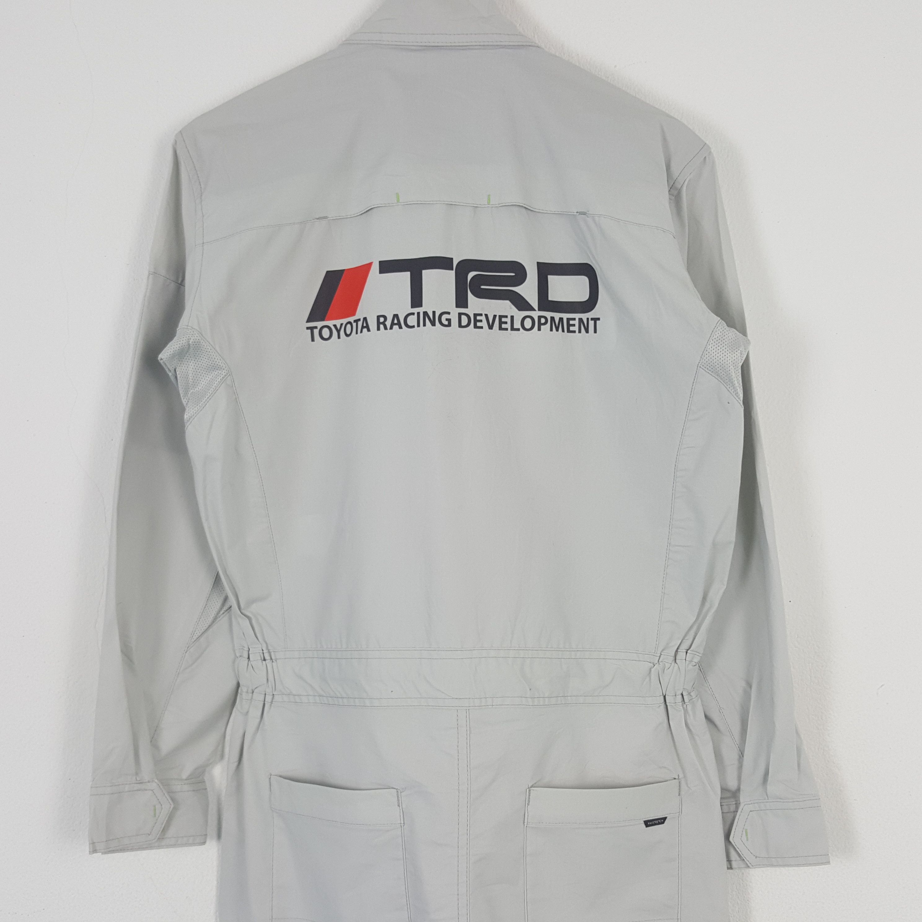 Japanese Brand × Vintage Vintage Toyota Racing TRD Japanese Coverall Jacket C283N22 Size US M / EU 48-50 / 2 - 2 Thumbnail