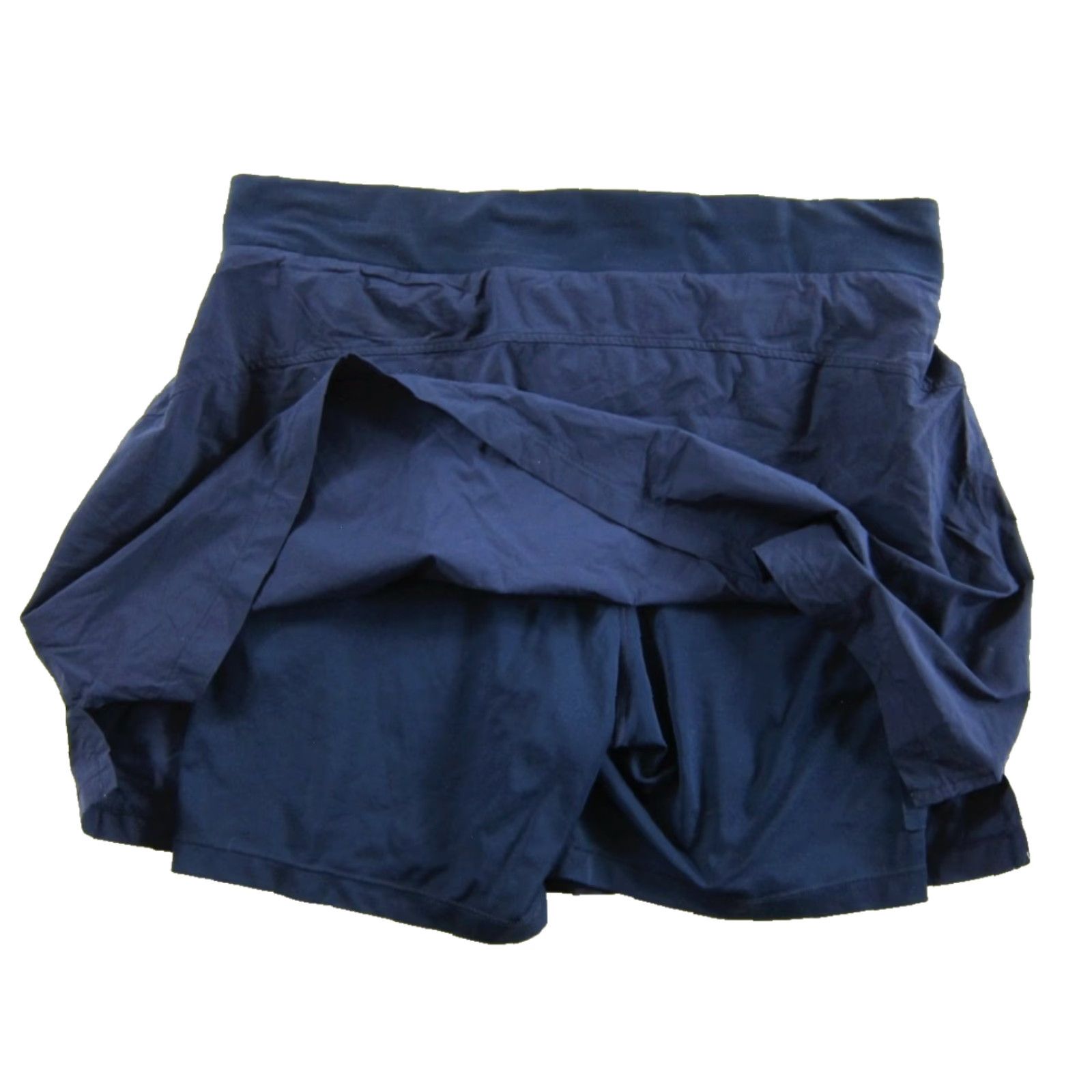 Nike Nike DRI-FIT Navy Blue Pocket Stretch Golf Hike Tennis Run Skirt Women XL Skort Size 40" / US 18 - 5 Thumbnail