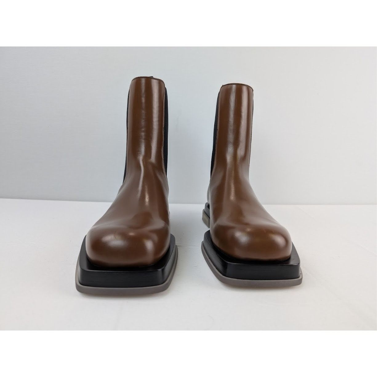 Bottega Veneta o1rshd1 dup / Lug Boots in Brown Size US 7 / EU 40 - 9 Thumbnail