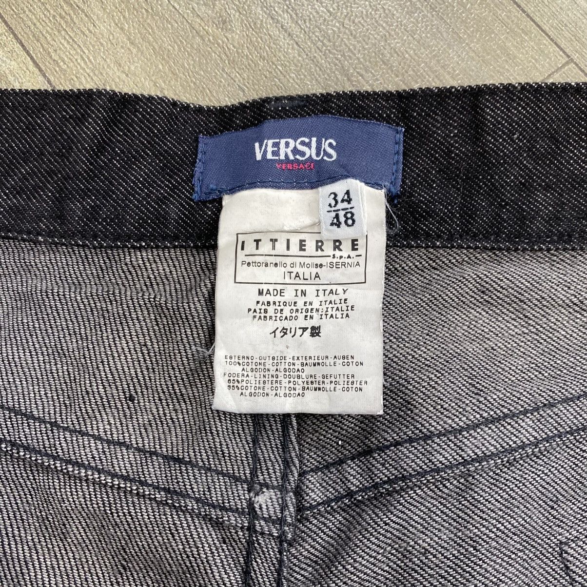 Versus Versace Vintage Versace Versus Zipper Jeans Luxury Italian Designer Size US 34 / EU 50 - 12 Thumbnail