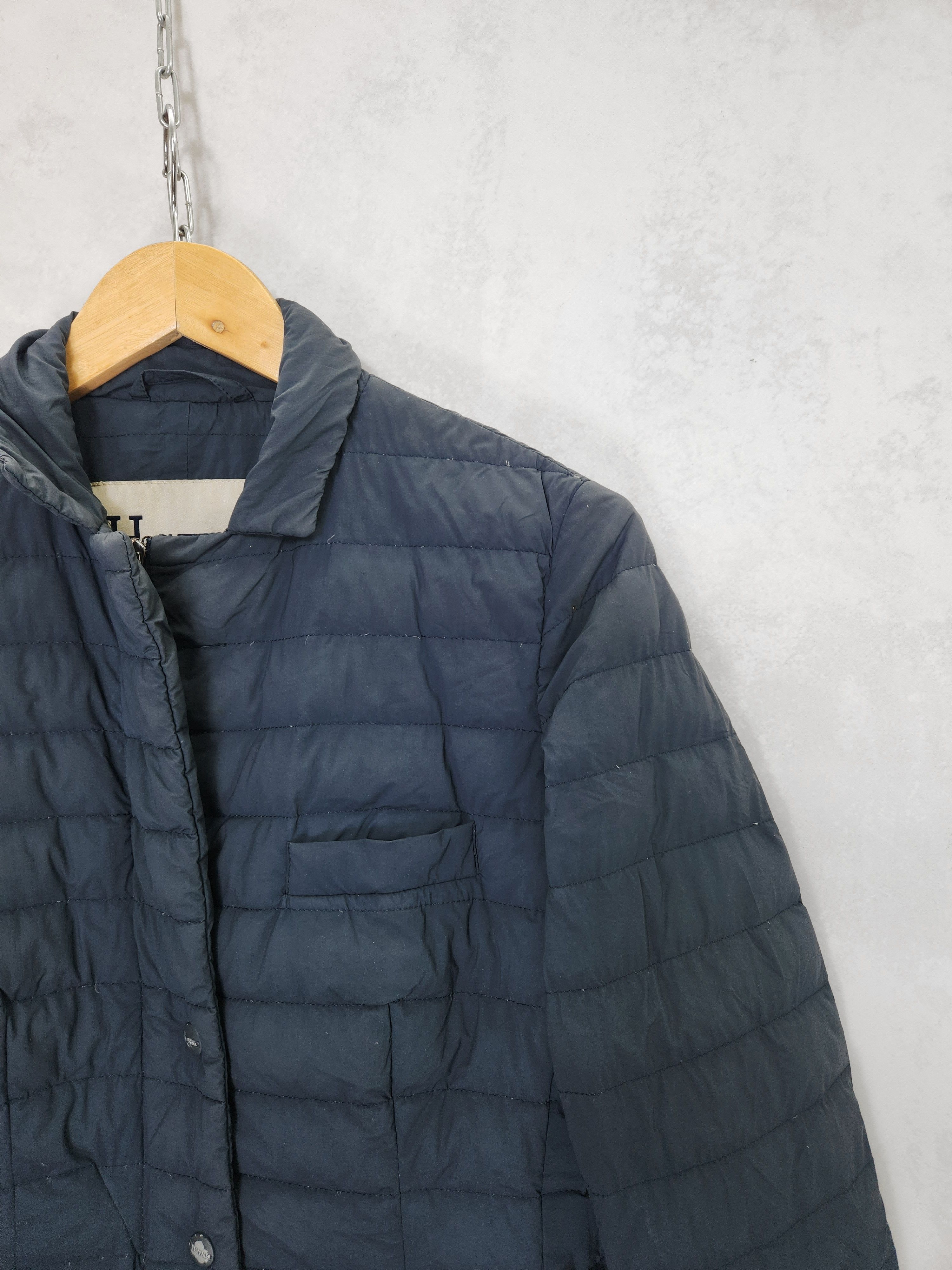 Herno Herno blue light puffir jacket button ups size 44 Size M / US 6-8 / IT 42-44 - 6 Thumbnail