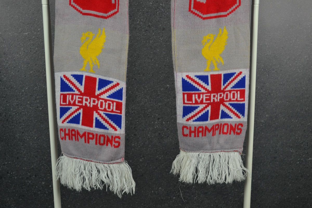 Vintage Vintage 90s Liverpool Football Scarf Soccer Retro Size ONE SIZE - 3 Thumbnail