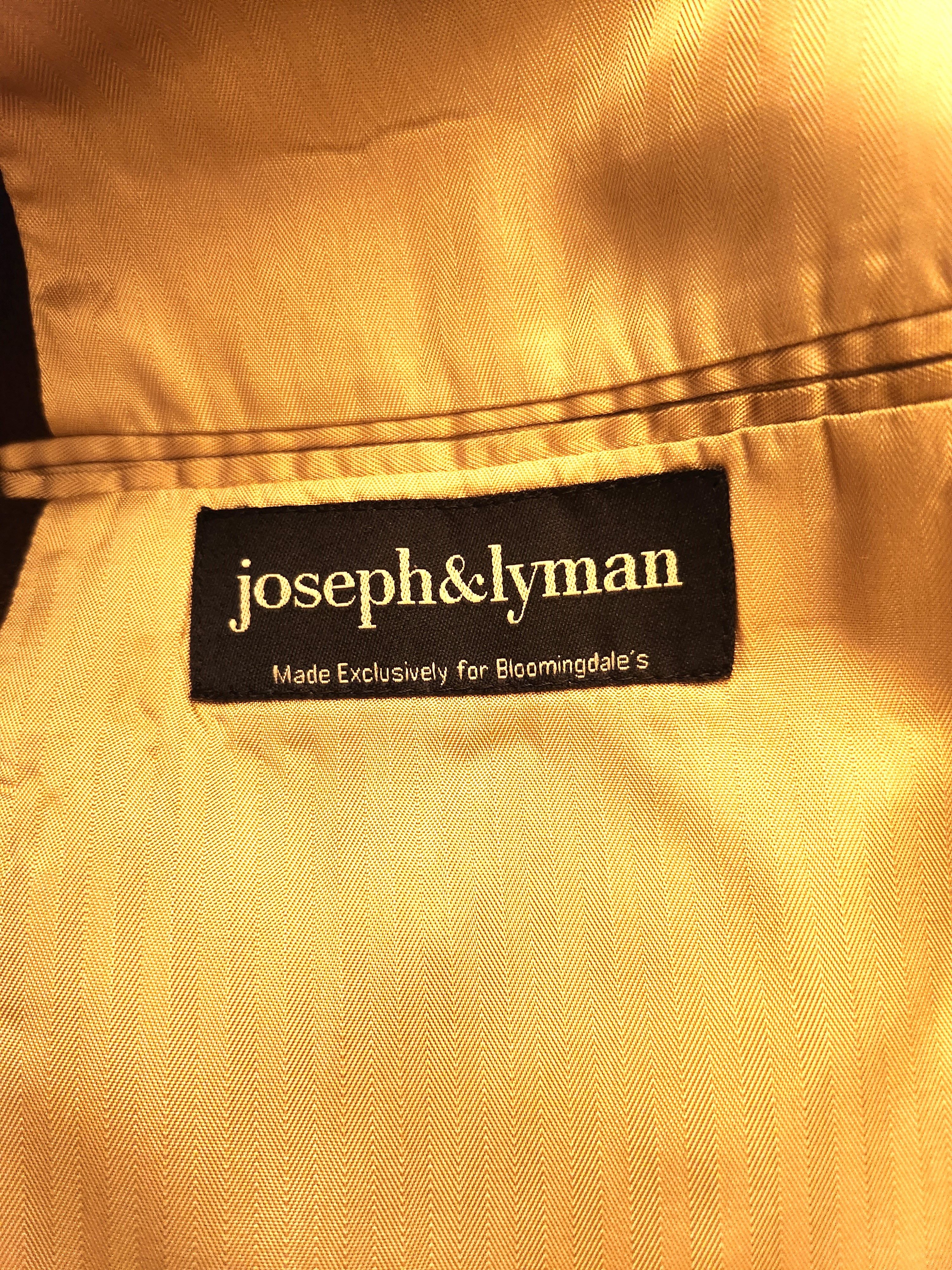 Joseph & Lyman Vintage 100% Cashmere Brown Blazer Size 44L - 4 Thumbnail