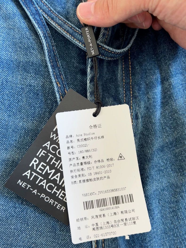 acne studios Washed blue jeans 2506-Nextarrow