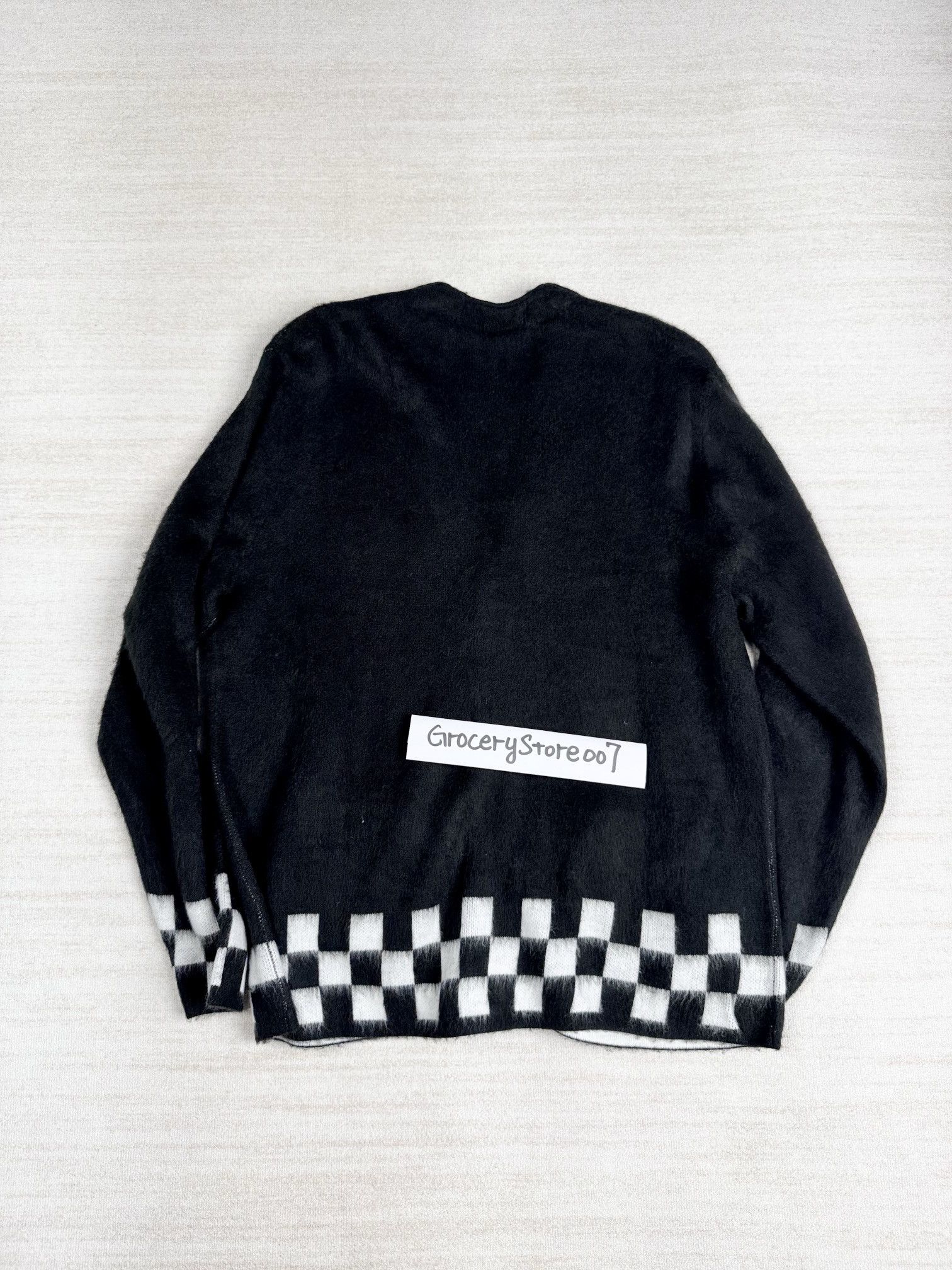 Supreme Supreme Brushed Checkerboard Cardigan Size US S / EU 44-46 / 1 - 2 Thumbnail