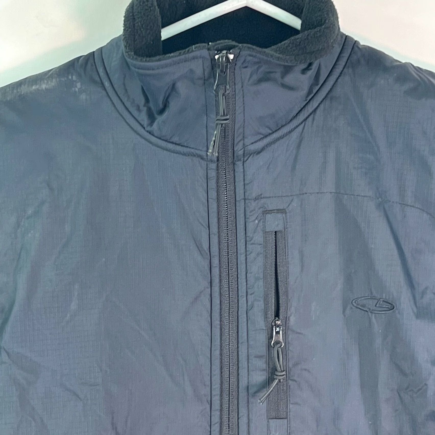 Champion Champion Black Full Zip Long Sleeve Jacket - Size S - Casual Outdoor - Mens Size US S / EU 44-46 / 1 - 3 Thumbnail