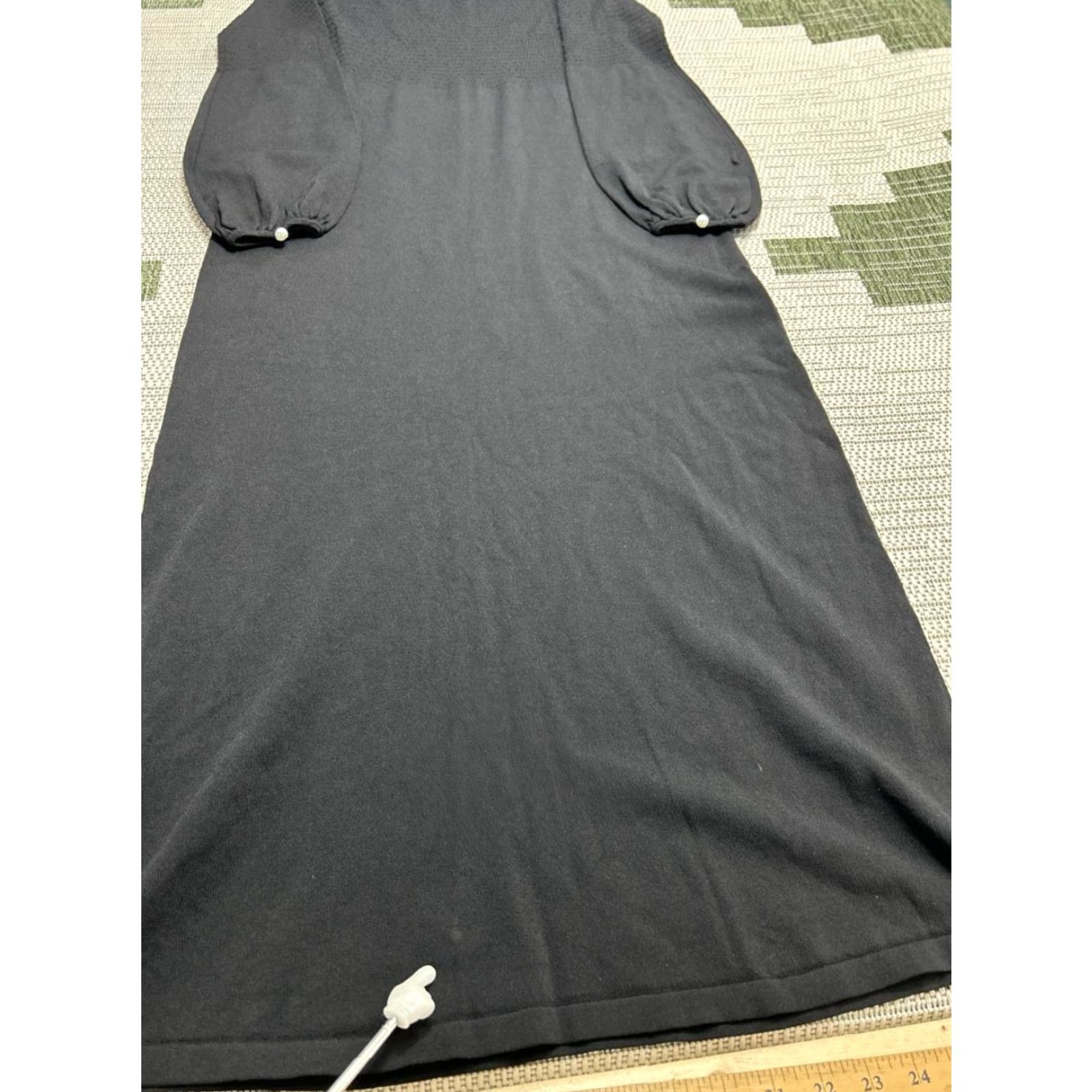 Vintage Tuckernuck Dress Maxi Women S Black Knit Double Lennox Pomander Place Tuckernuck By Size S / US 4 / IT 40 - 4 Thumbnail