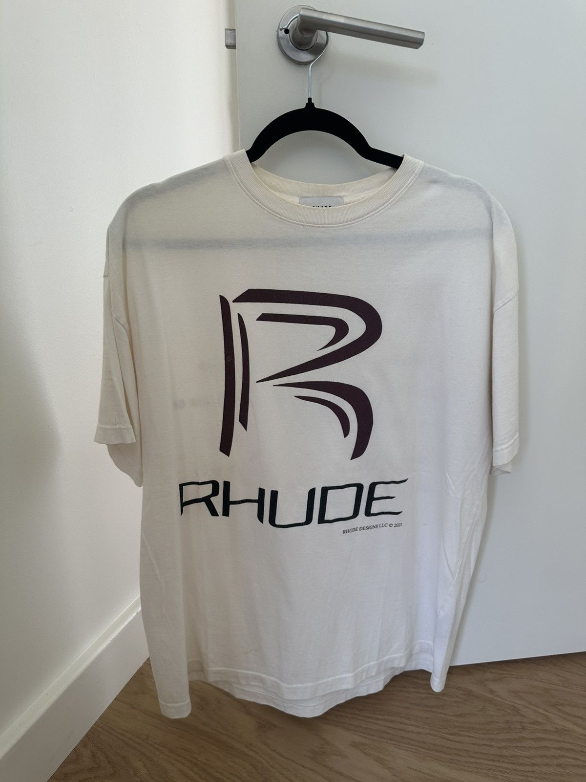 Rhude RHUDE WORLD CHAMPIONSHIP TEE CHECKERED FLAG Size US S / EU 44-46 / 1 - 1 Thumbnail