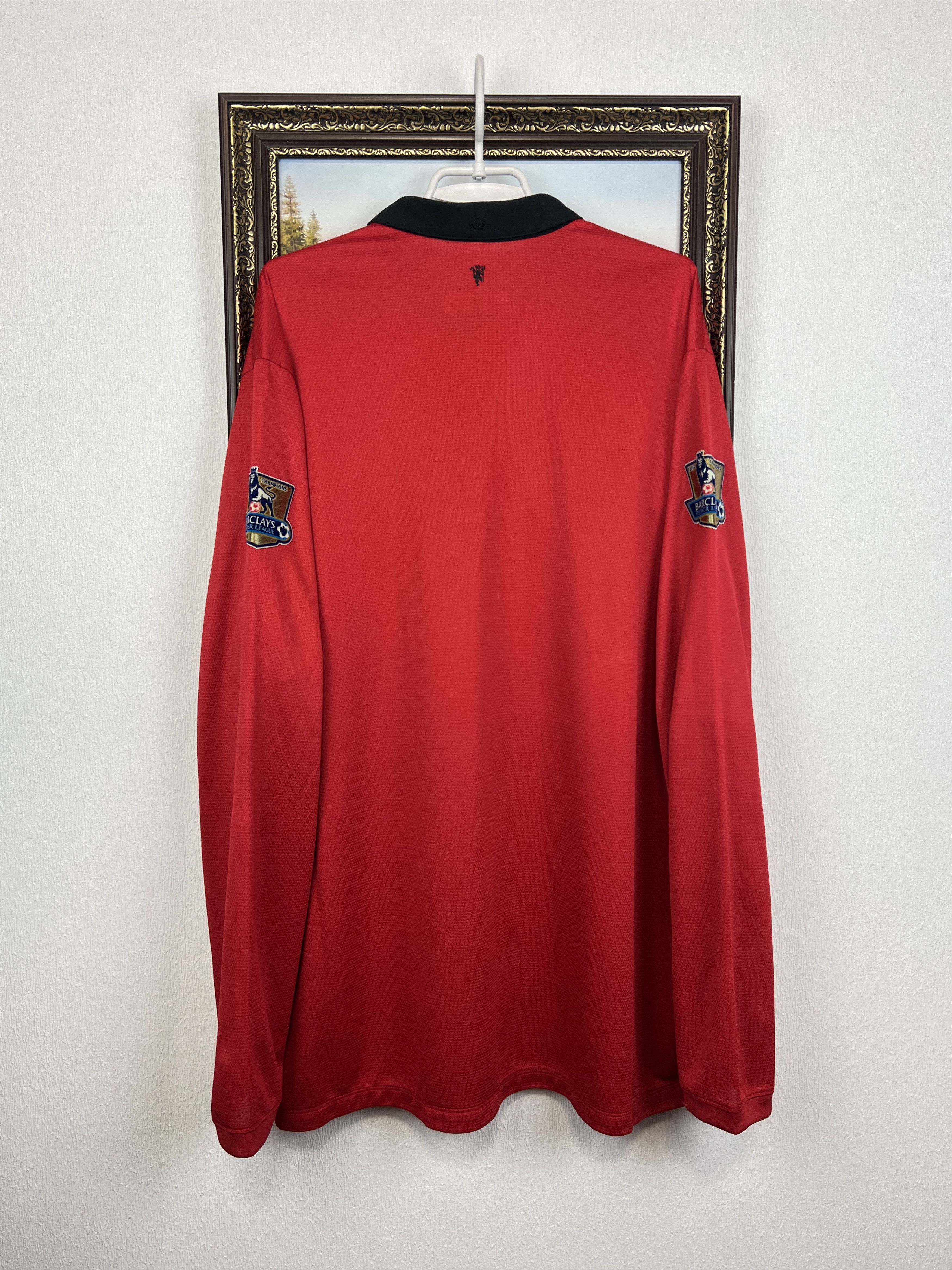 Nike Manchester United football shirt Long Sleeve Jersey Size 3XL Size US XXL / EU 58 / 5 - 10 Thumbnail